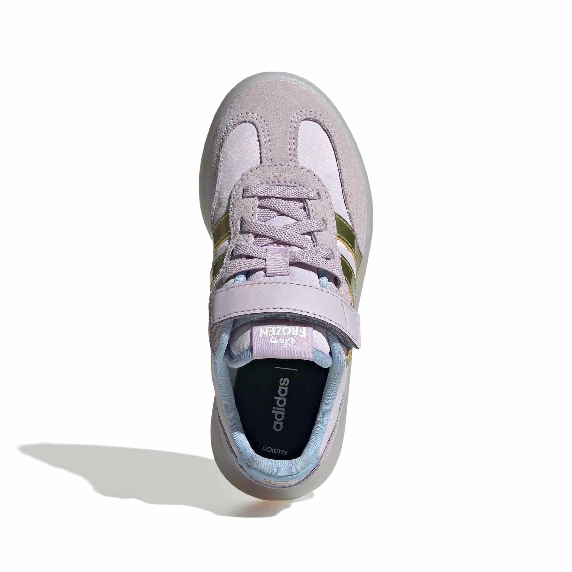 adidas Disney Frozen Barreda Decode Preschool Girls' "Ice Lavender/Gold Metallic/Glow Blue" Shoe