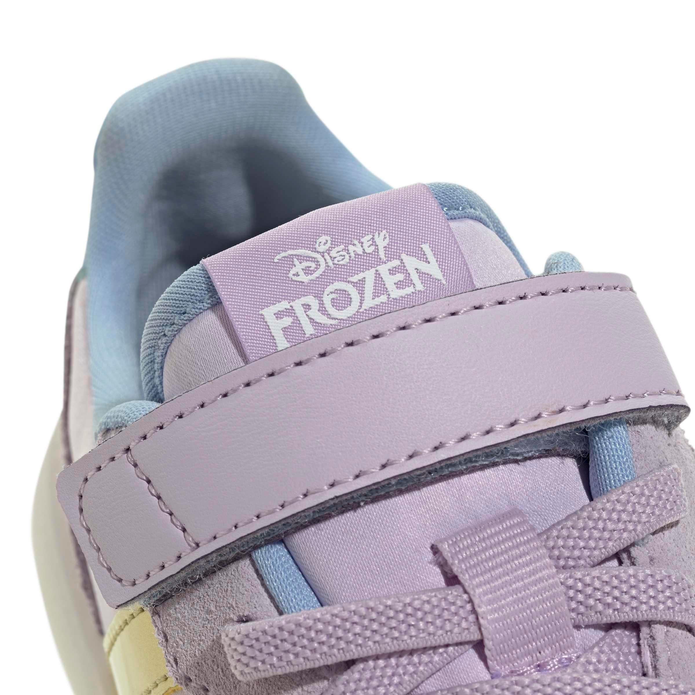 adidas Disney Frozen Barreda Decode Preschool Girls' "Ice Lavender/Gold Metallic/Glow Blue" Shoe