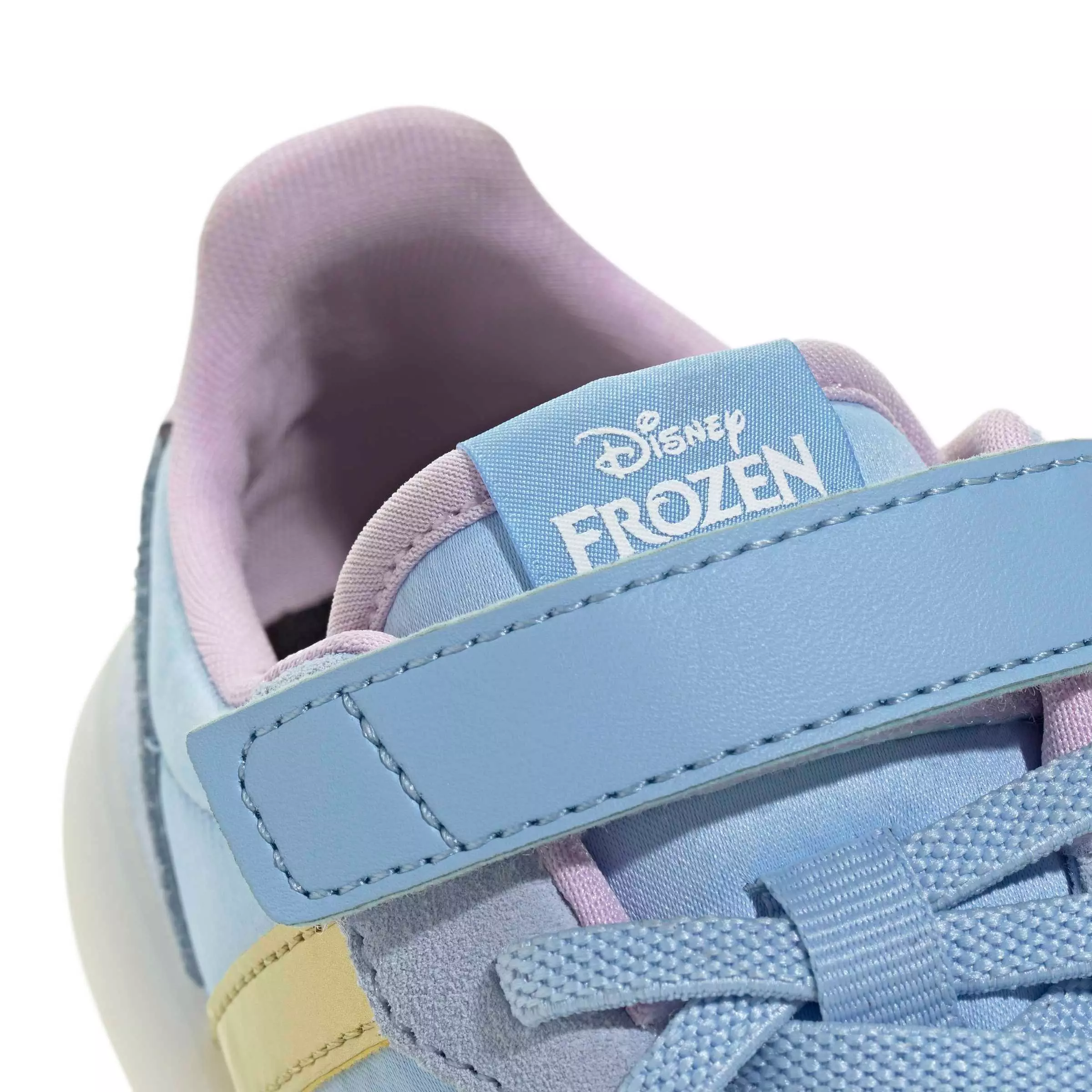 adidas Disney Frozen Barreda Decode "Glow Blue/Gold Metallic/Ice Lavender" Preschool Girls' Shoe - BLUE/GOLD/LAVENDER