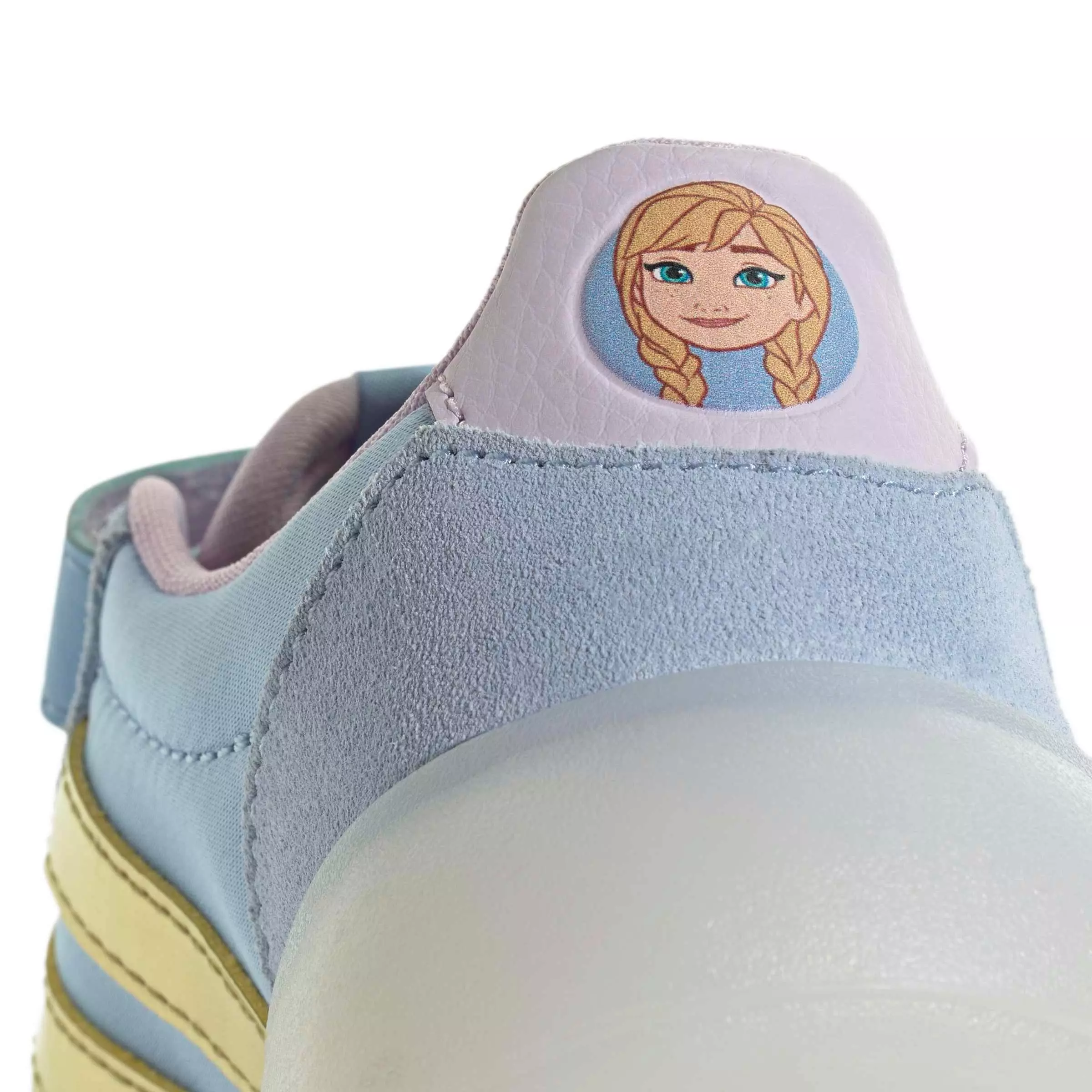 adidas Disney Frozen Barreda Decode "Glow Blue/Gold Metallic/Ice Lavender" Preschool Girls' Shoe - BLUE/GOLD/LAVENDER