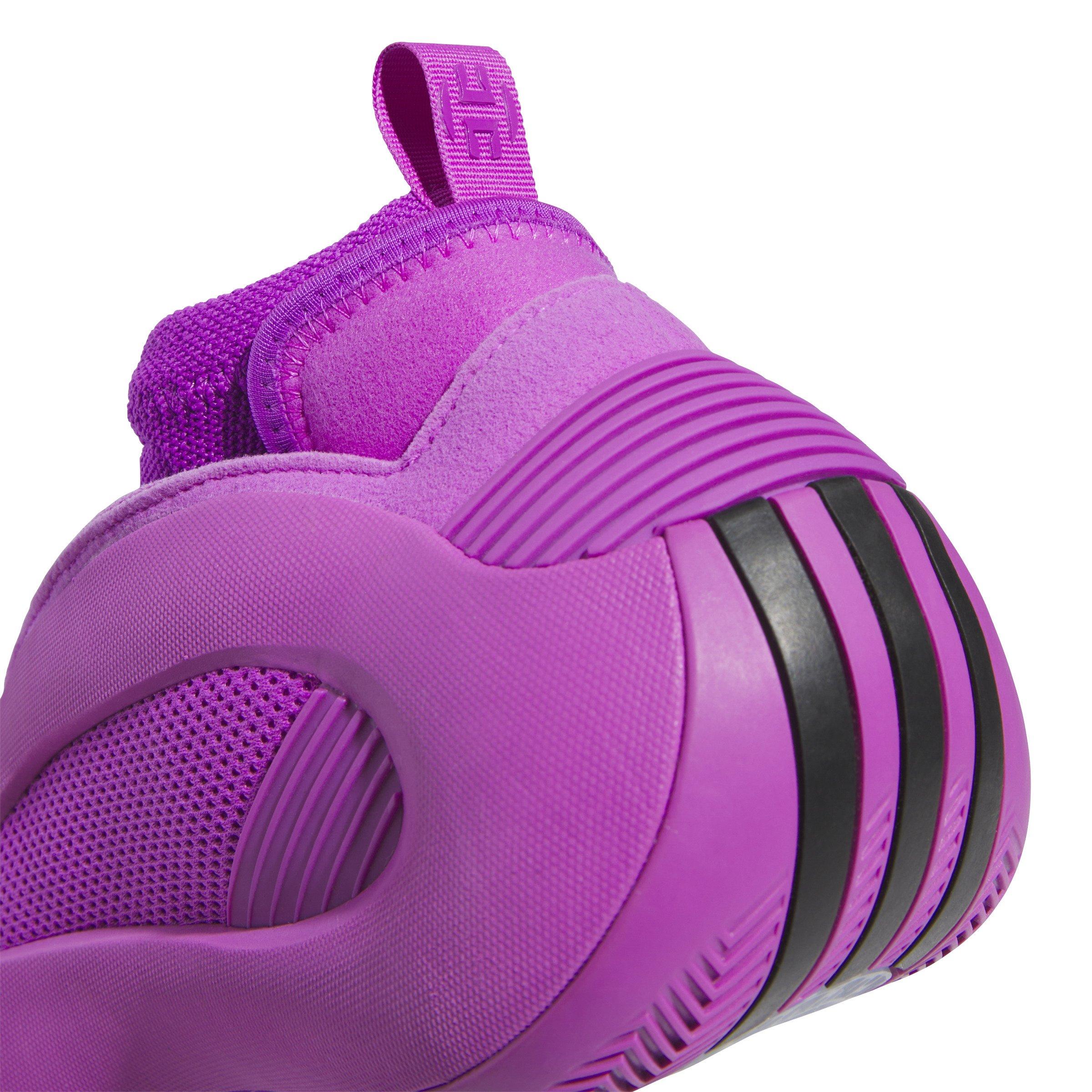 adidas Harden Volume 8 "Purple Burst/Core Black/Silver Metallic" Unisex Basketball Shoe - PURPLE/BLACK/SILVER Thumbnail View 6