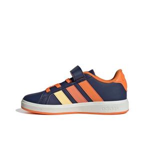 adidas Disney Mickey Mouse Grand Court "Dark Blue/Ice Tangerine/Pure Orange" Preschool Boys' Shoe