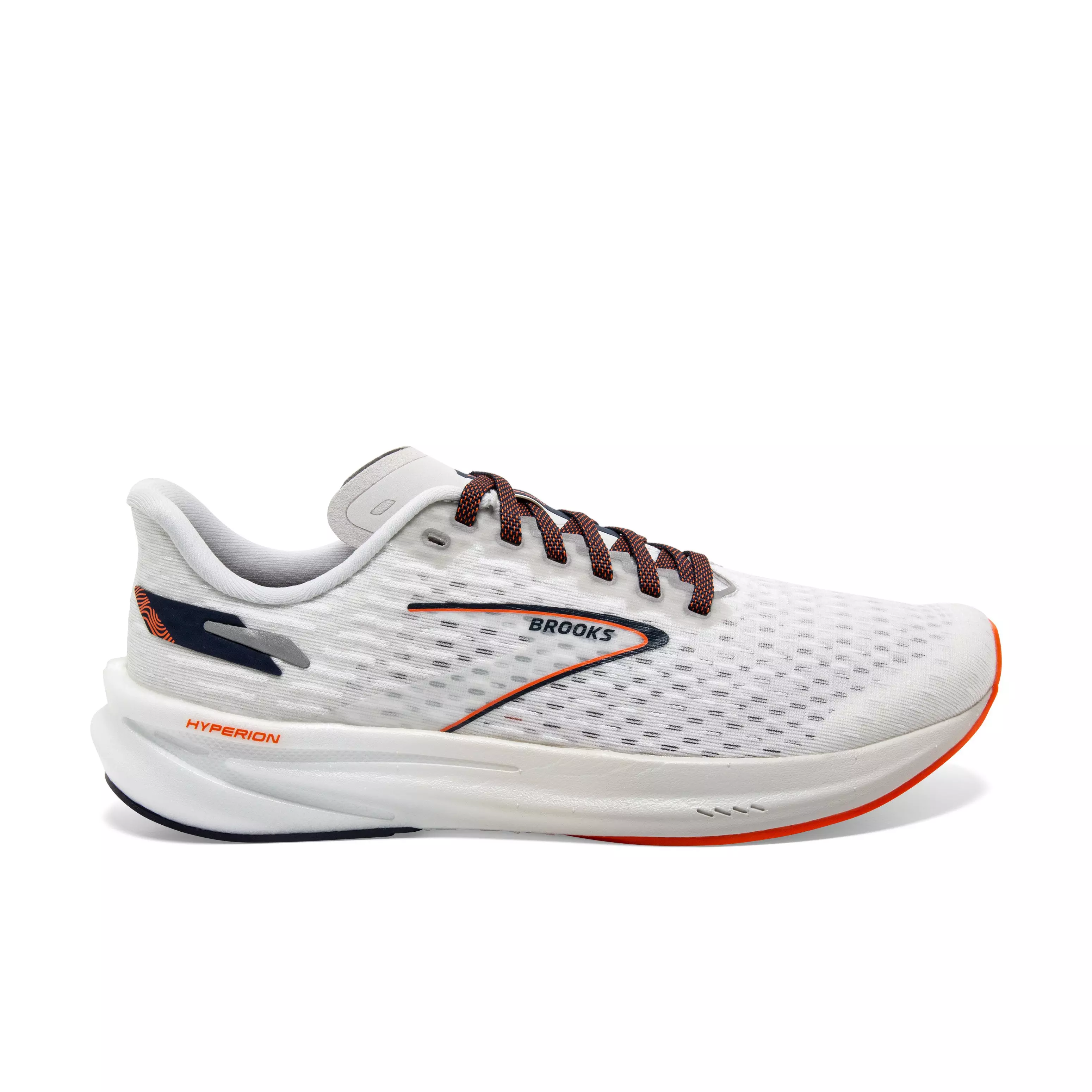 Brooks Hyperion "Oyster Mushroom/Black Iris" Men's Running Shoe - OYSTER/BLACK IRIS