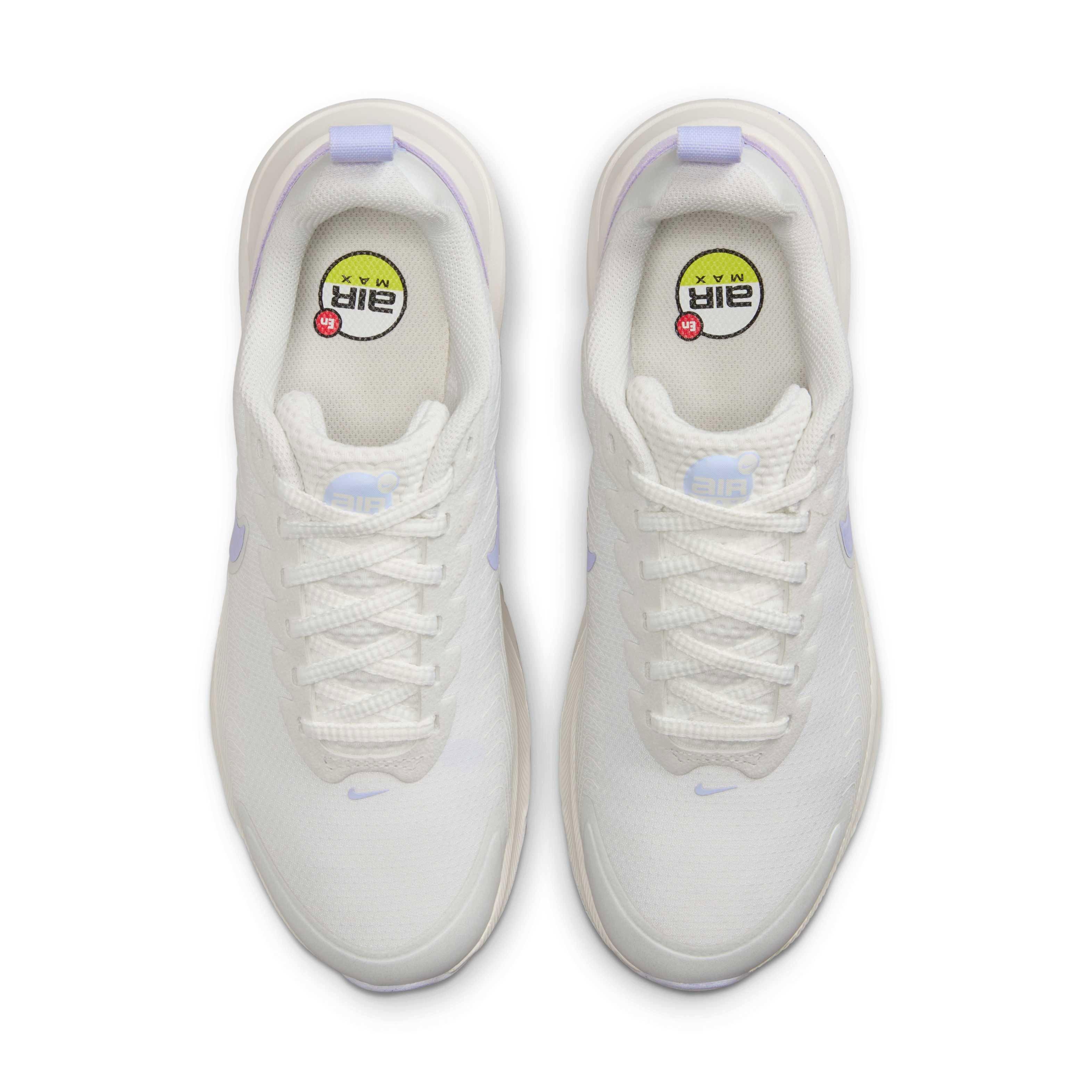 Nike Air Max Nuaxis "Summit White/Sail/White/Amethyst Tint" Women's Shoe - WHITE/SAIL/WHITE/AMETHYST Thumbnail View 4