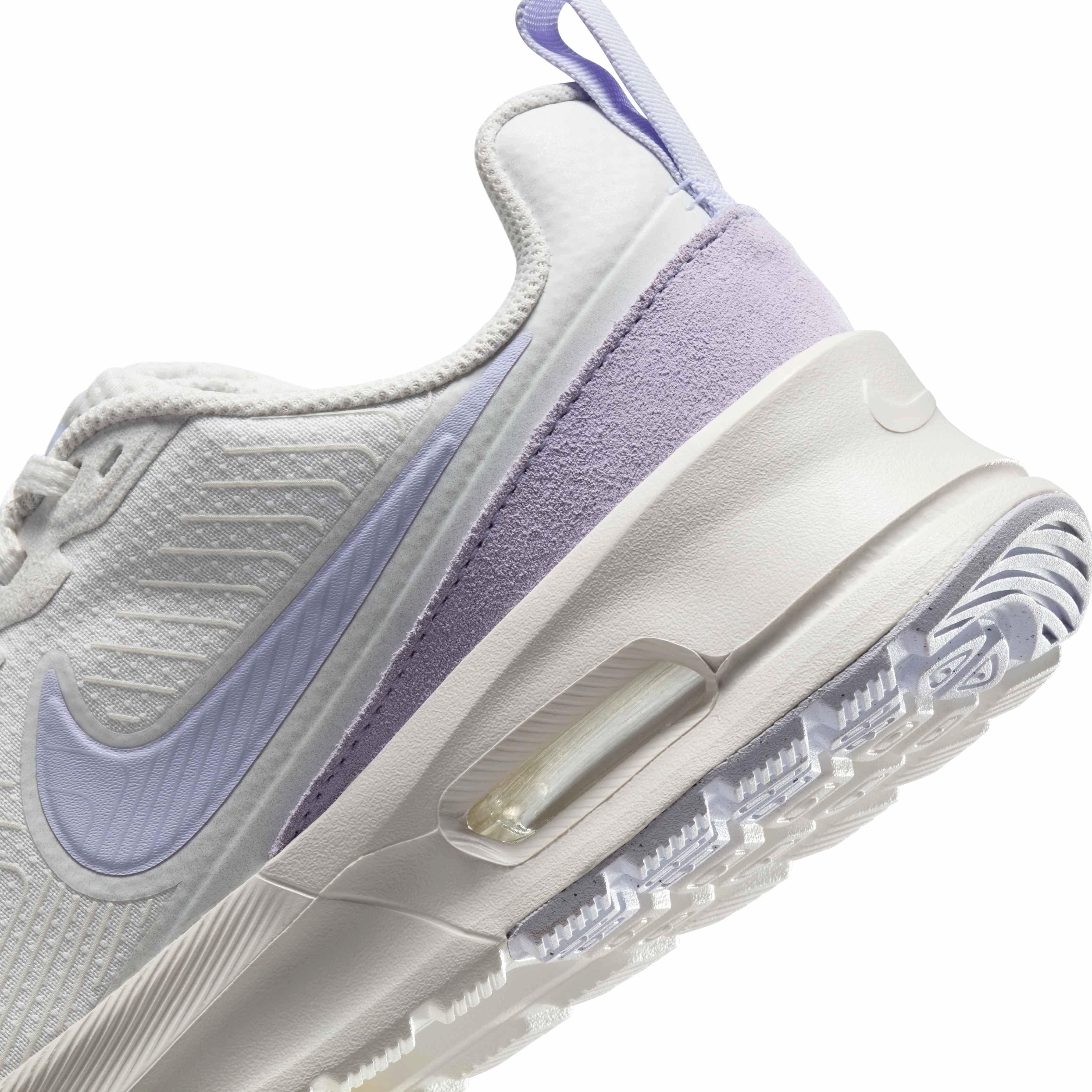 Nike Air Max Nuaxis "Summit White/Sail/White/Amethyst Tint" Women's Shoe - WHITE/SAIL/WHITE/AMETHYST Thumbnail View 8