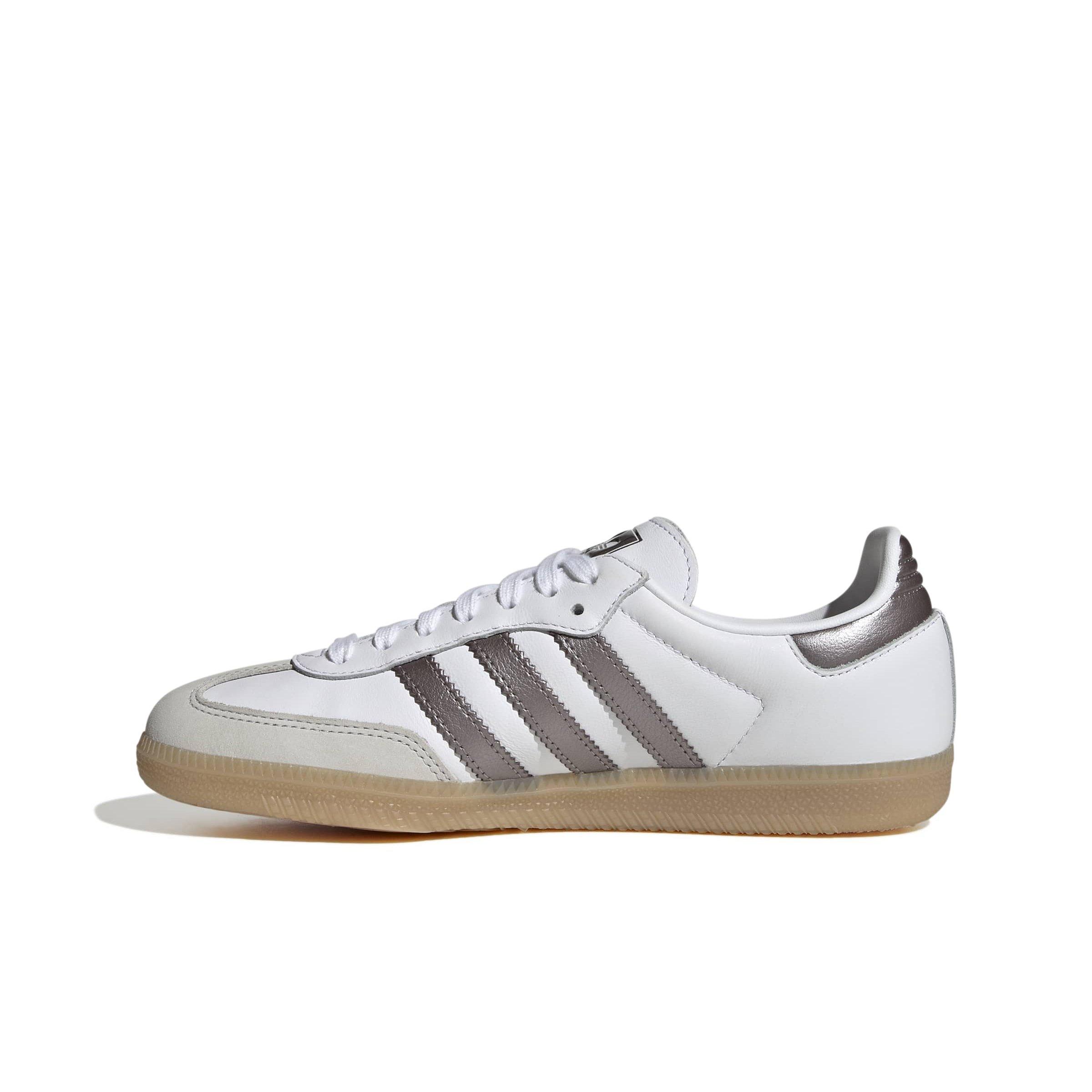 adidas Originals Samba OG "Ftwr White/Coffee Metallic/Gum 4" Women's Shoe - WHITE/COFFEE/GUM