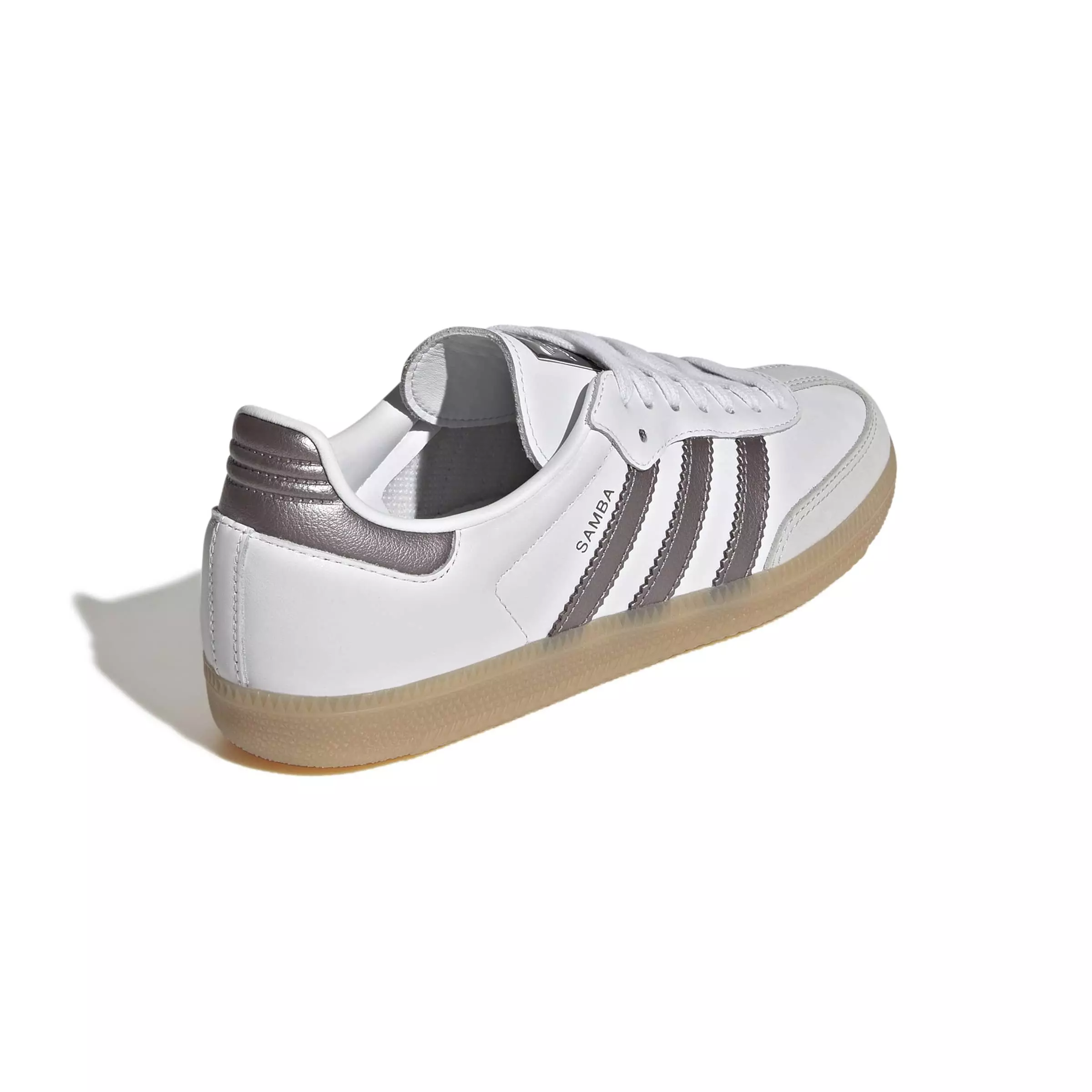 adidas Originals Samba OG "Ftwr White/Coffee Metallic/Gum 4" Women's Shoe - WHITE/COFFEE/GUM