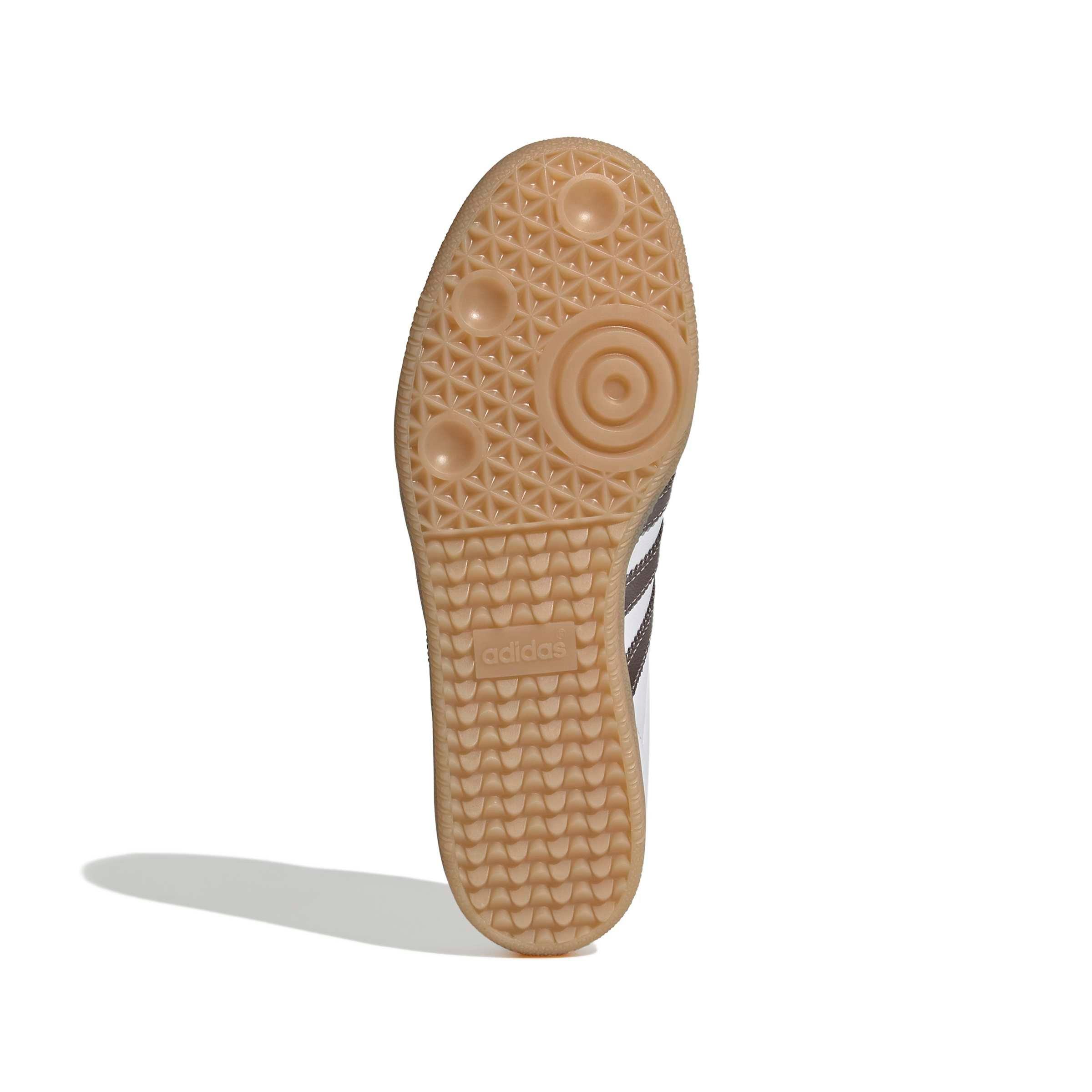 adidas Originals Samba OG "Ftwr White/Coffee Metallic/Gum 4" Women's Shoe - WHITE/COFFEE/GUM