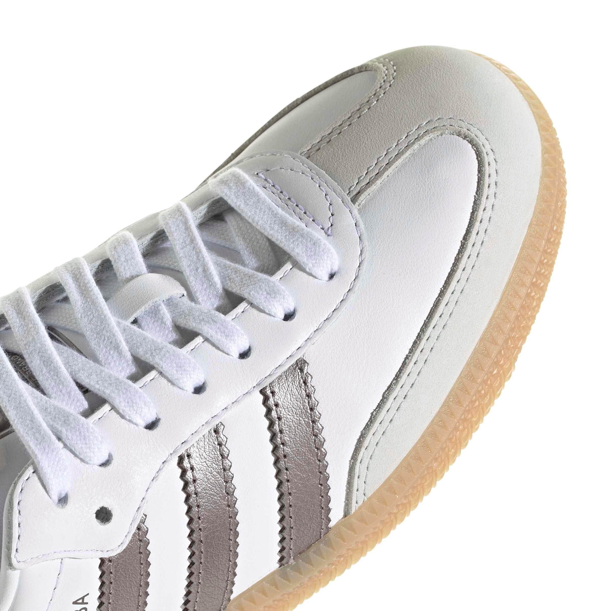 adidas Originals Samba OG "Ftwr White/Coffee Metallic/Gum 4" Women's Shoe - WHITE/COFFEE/GUM