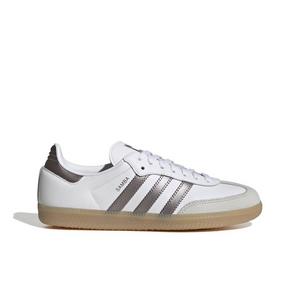 adidas Originals Samba OG "Ftwr White/Coffee Metallic/Gum 4" Women's Shoe - WHITE/COFFEE/GUM