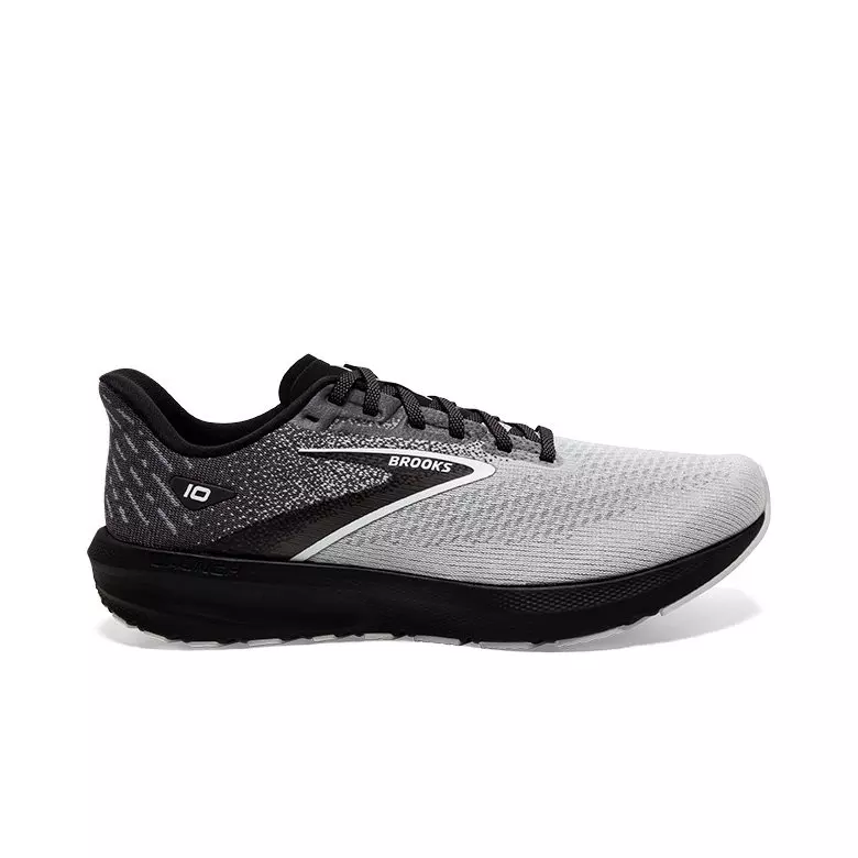 Brooks Launch 10 "Black/Blackened Pearl/White" Men's Running Shoe - BLACK/BLACKENED PEARL/WHITE