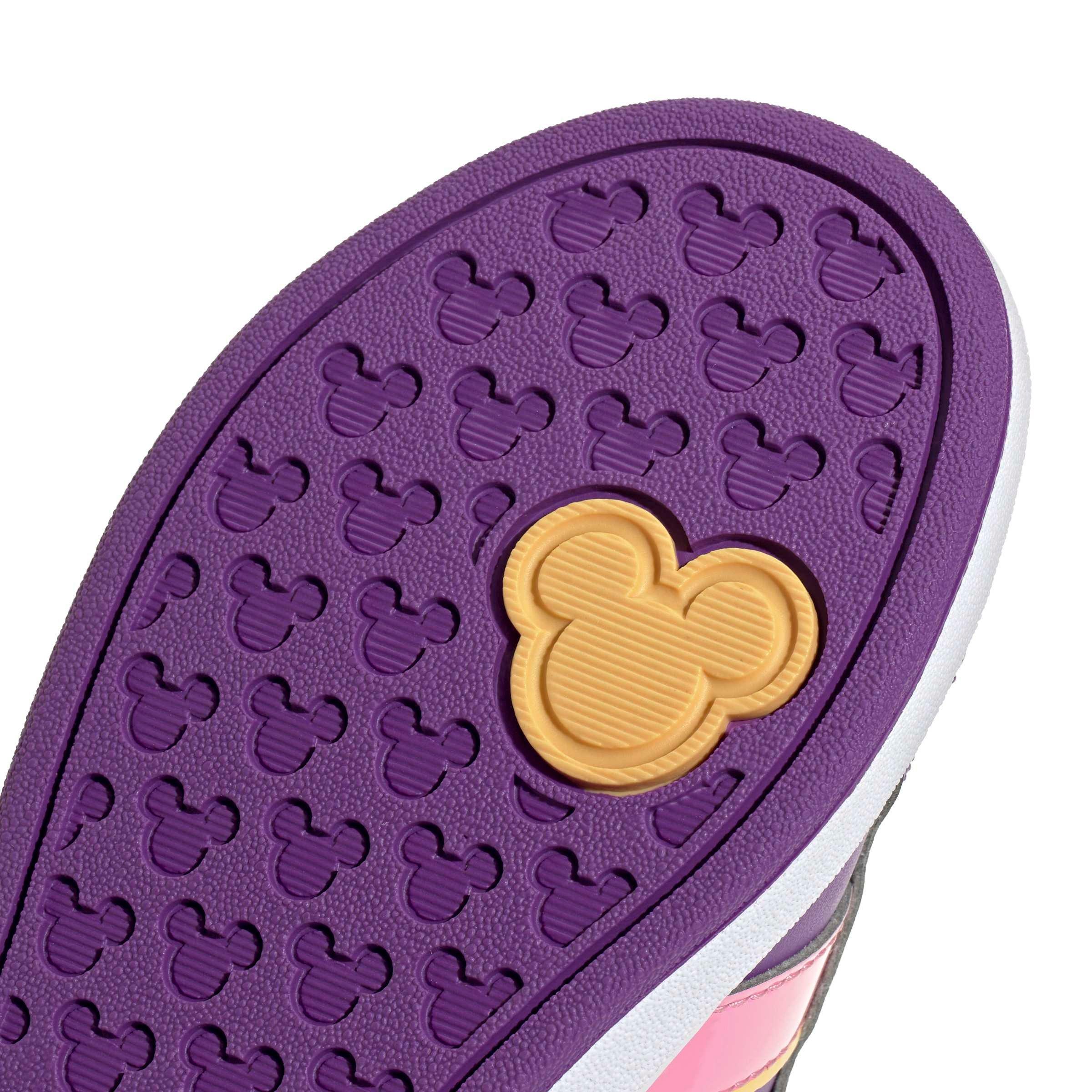 adidas Disney Minnie Mouse Grand Court Preschool Girls' "Active Purple/St Tropic Bloom/White" Shoe