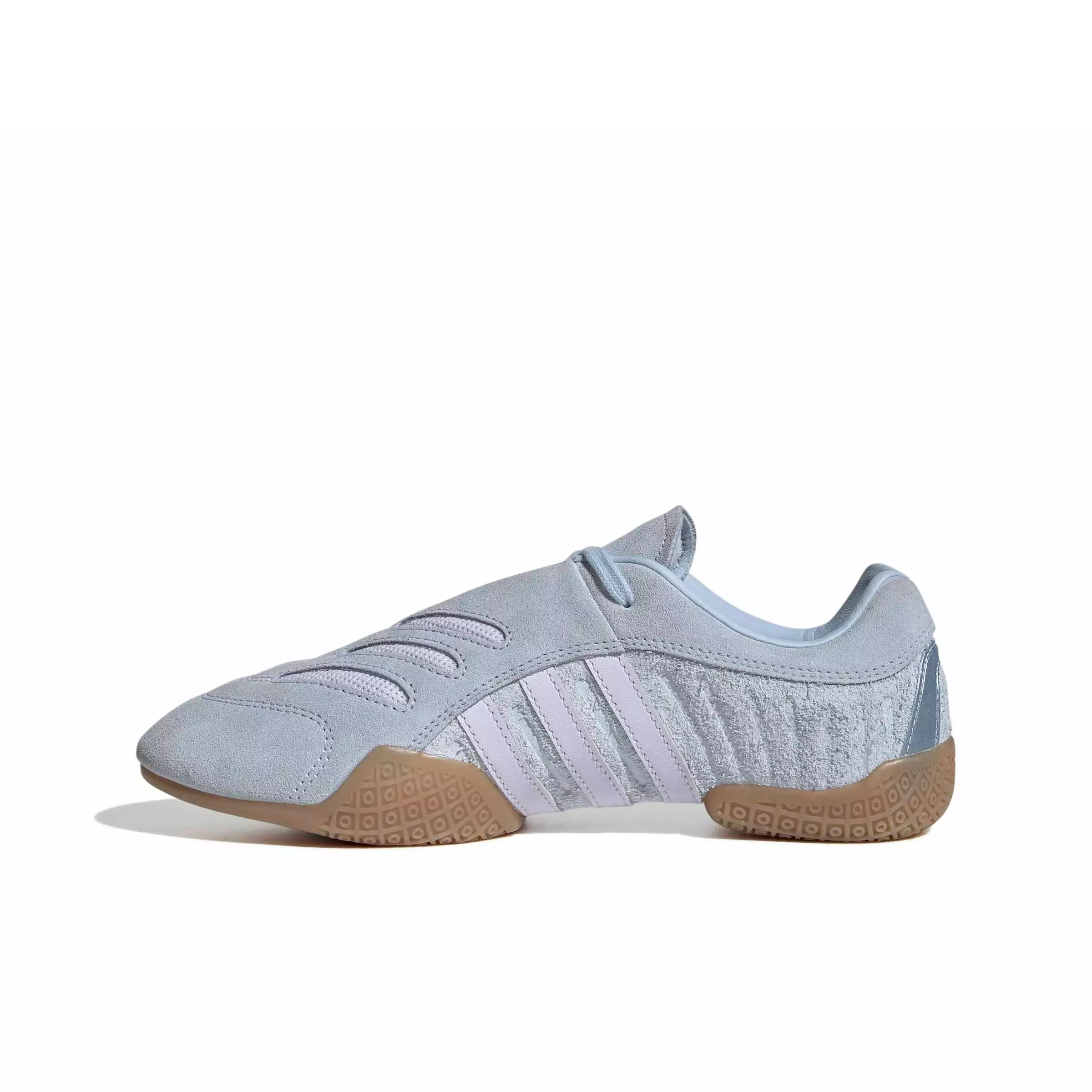 adidas Originals Taekwondo Mei Elite "Crystal Sky/Frozen Purple/Gum 4" Women's Shoe - SKY/PURPLE/GUM