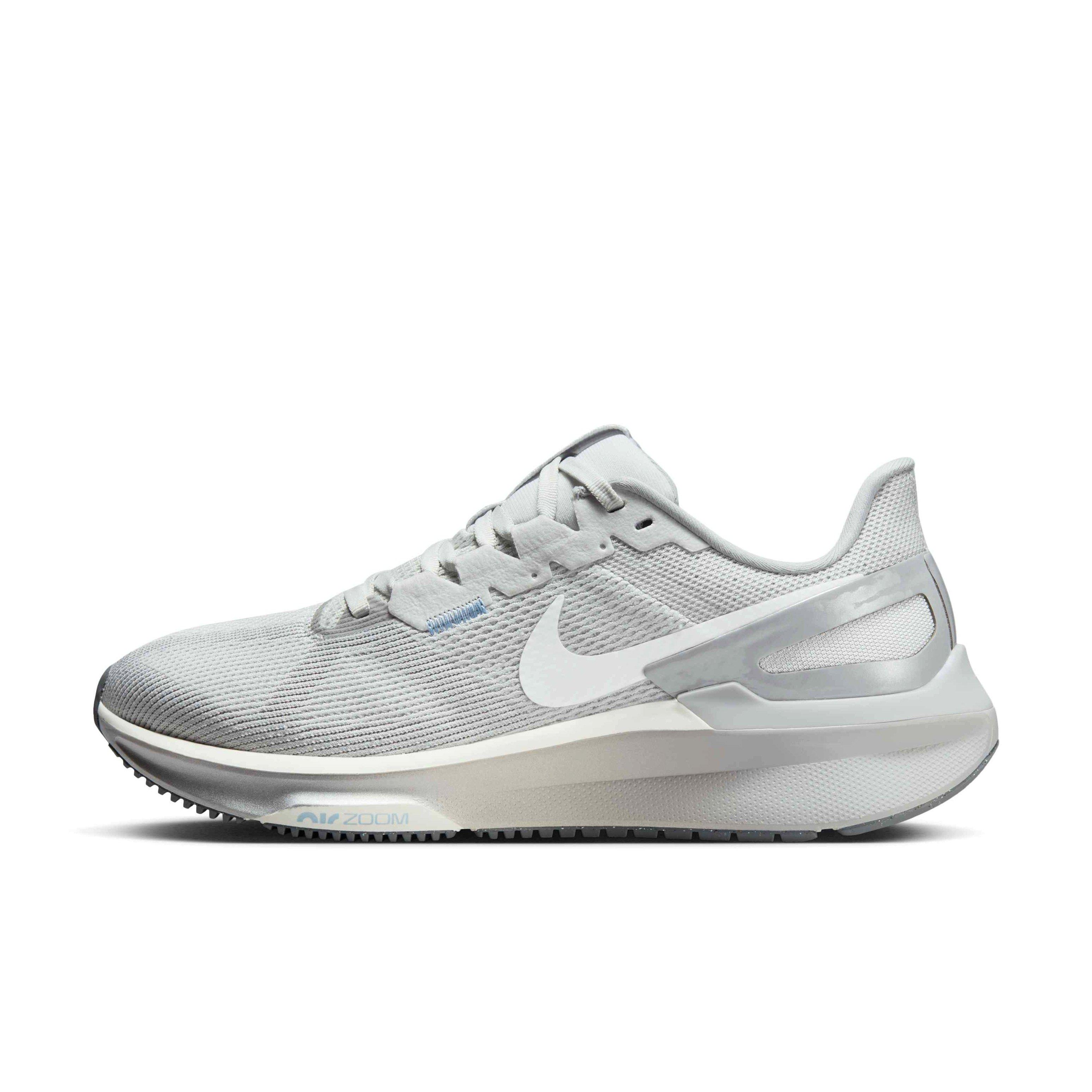 Nike Structure 25 "Photon Dust/Light Smoke Grey/Psychic Blue/Summit White" Women's Running Shoe - DUST/LT GREY/BLUE/WHITE Thumbnail View 2
