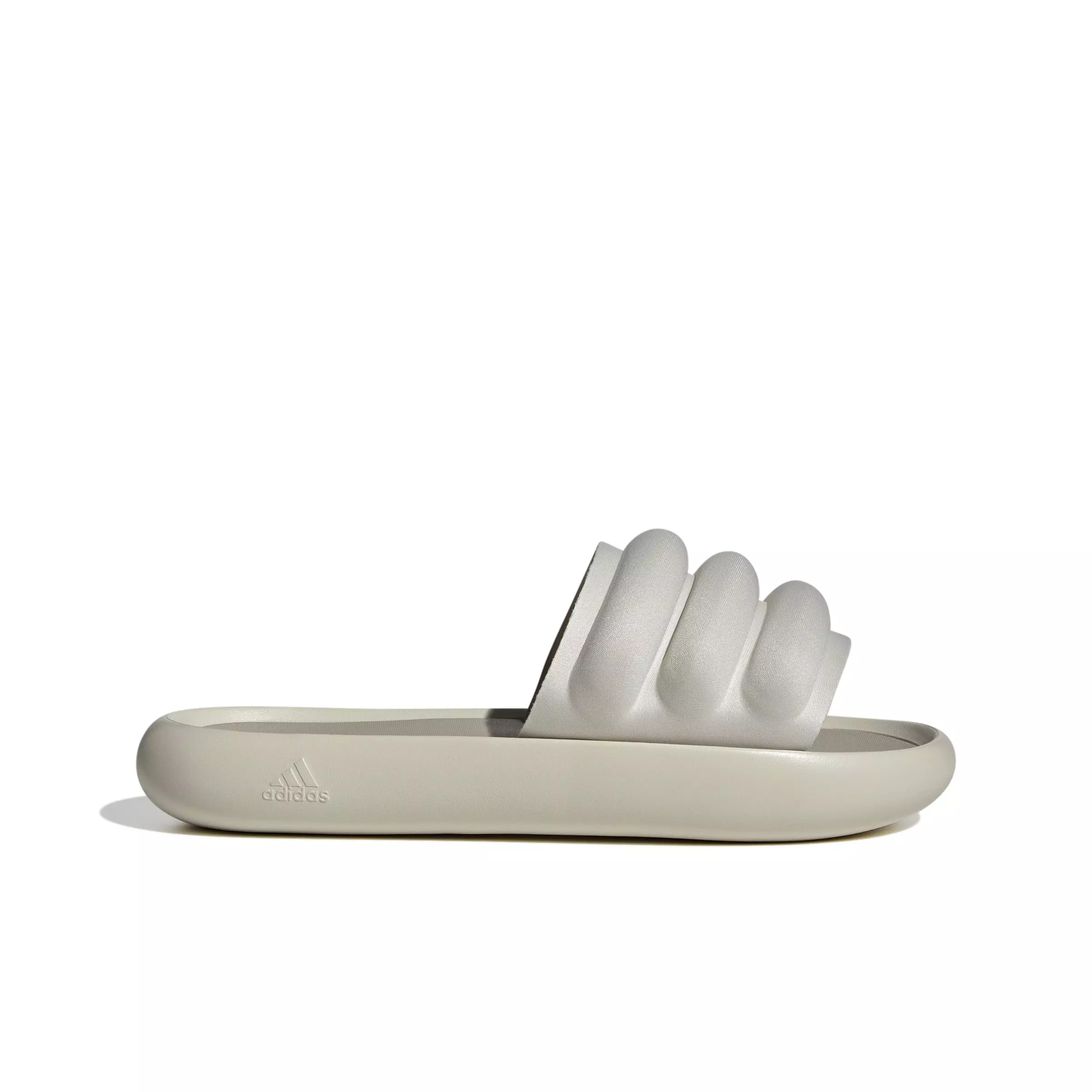 adidas Adilette Zplaash "Alumina/Alumina/Wonder Beige" Unisex Slide - ALUMINA/ALUMINA/BEIGE