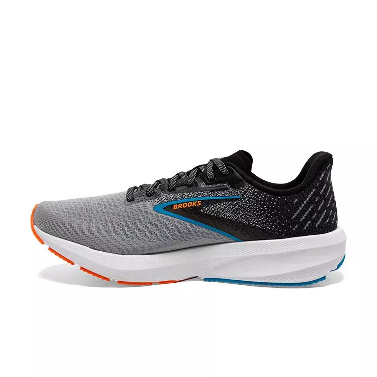 Brooks Launch 10 "Black/Grey/Orange Clown Fish" Men's Running Shoe - BLACK/GREY/ORANGE
