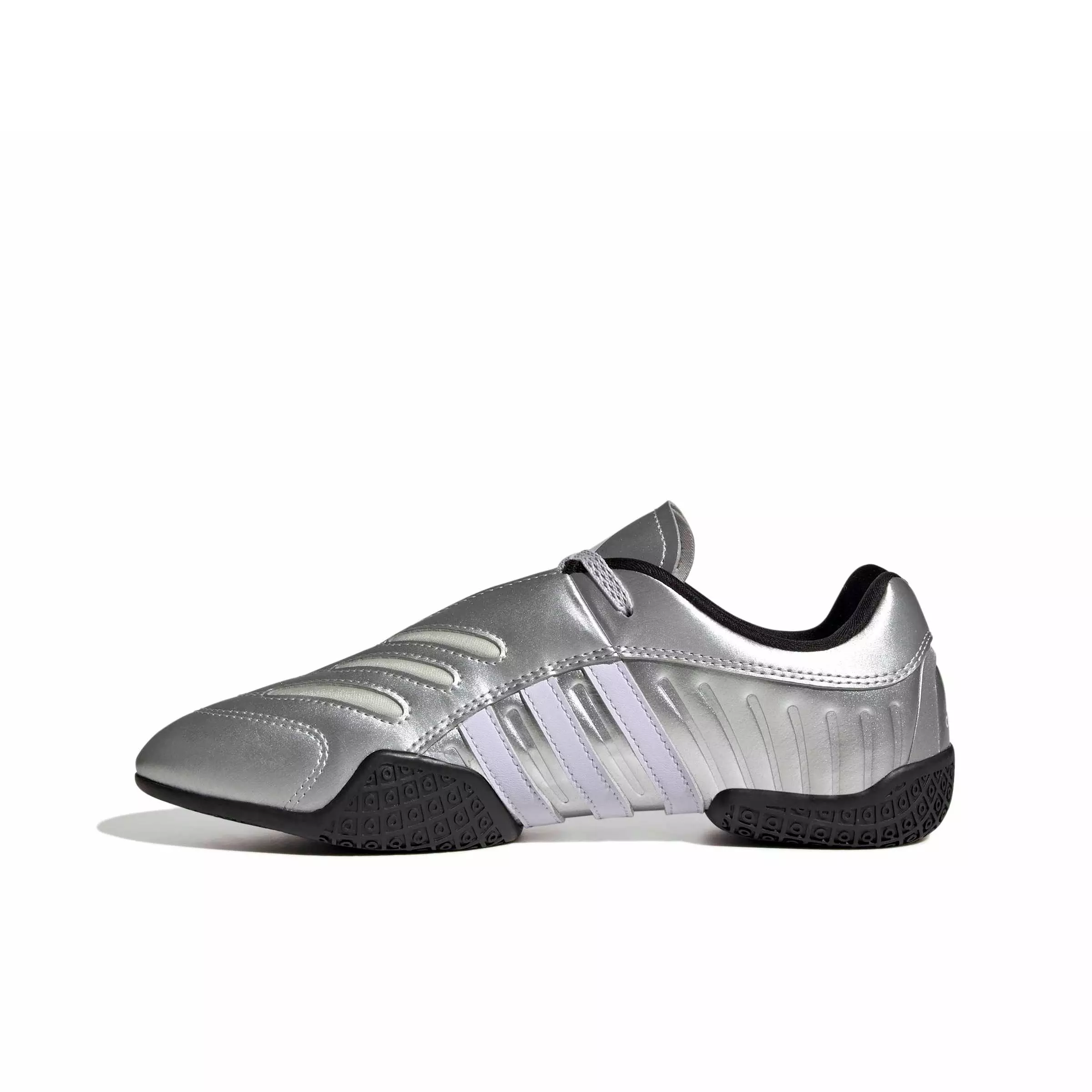 adidas Originals Taekwondo Mei Elite "Silver Metallic/Frozen Purple/Core Black" Women's Shoe - SILVER/PURPLE/BLACK