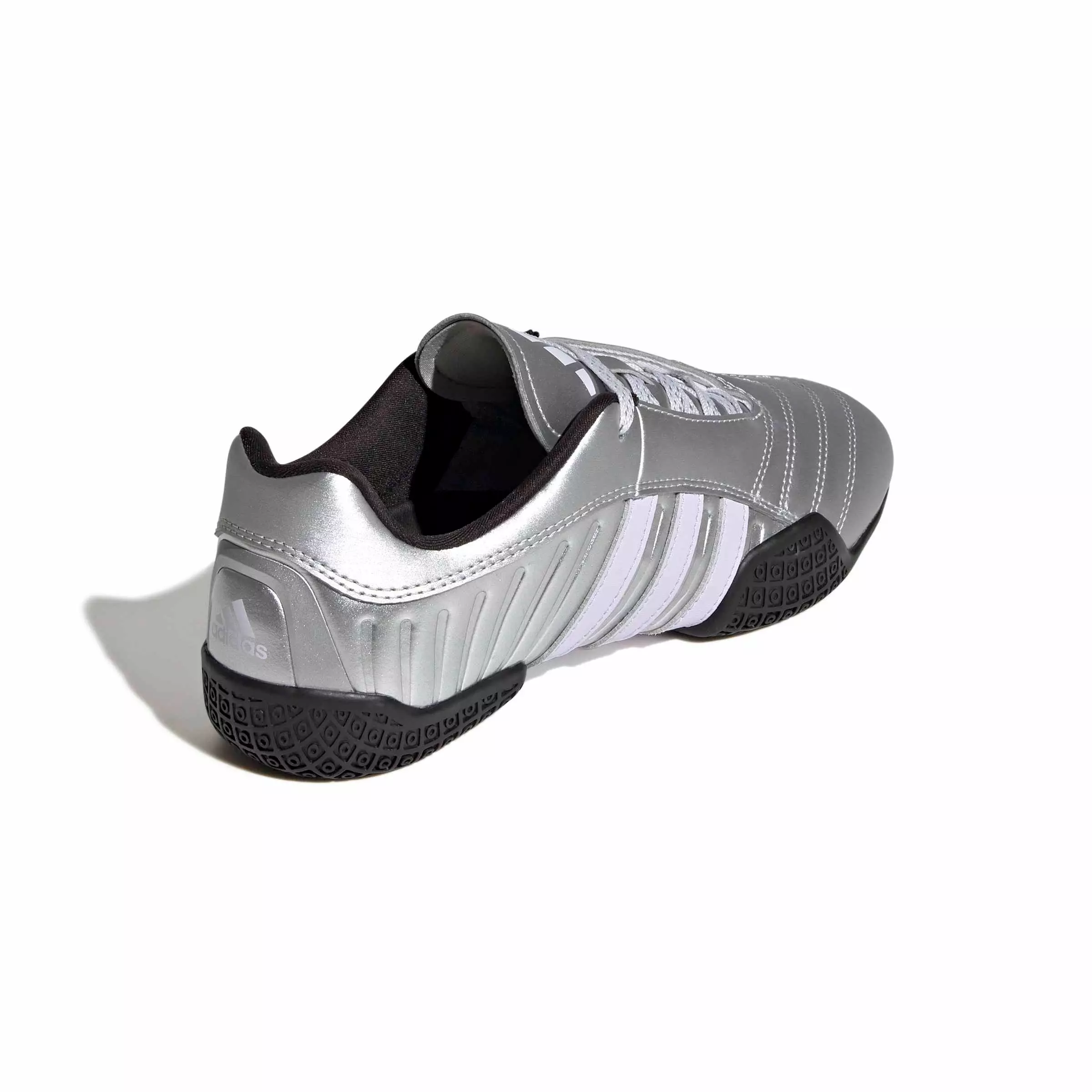 adidas Originals Taekwondo Mei Elite "Silver Metallic/Frozen Purple/Core Black" Women's Shoe - SILVER/PURPLE/BLACK