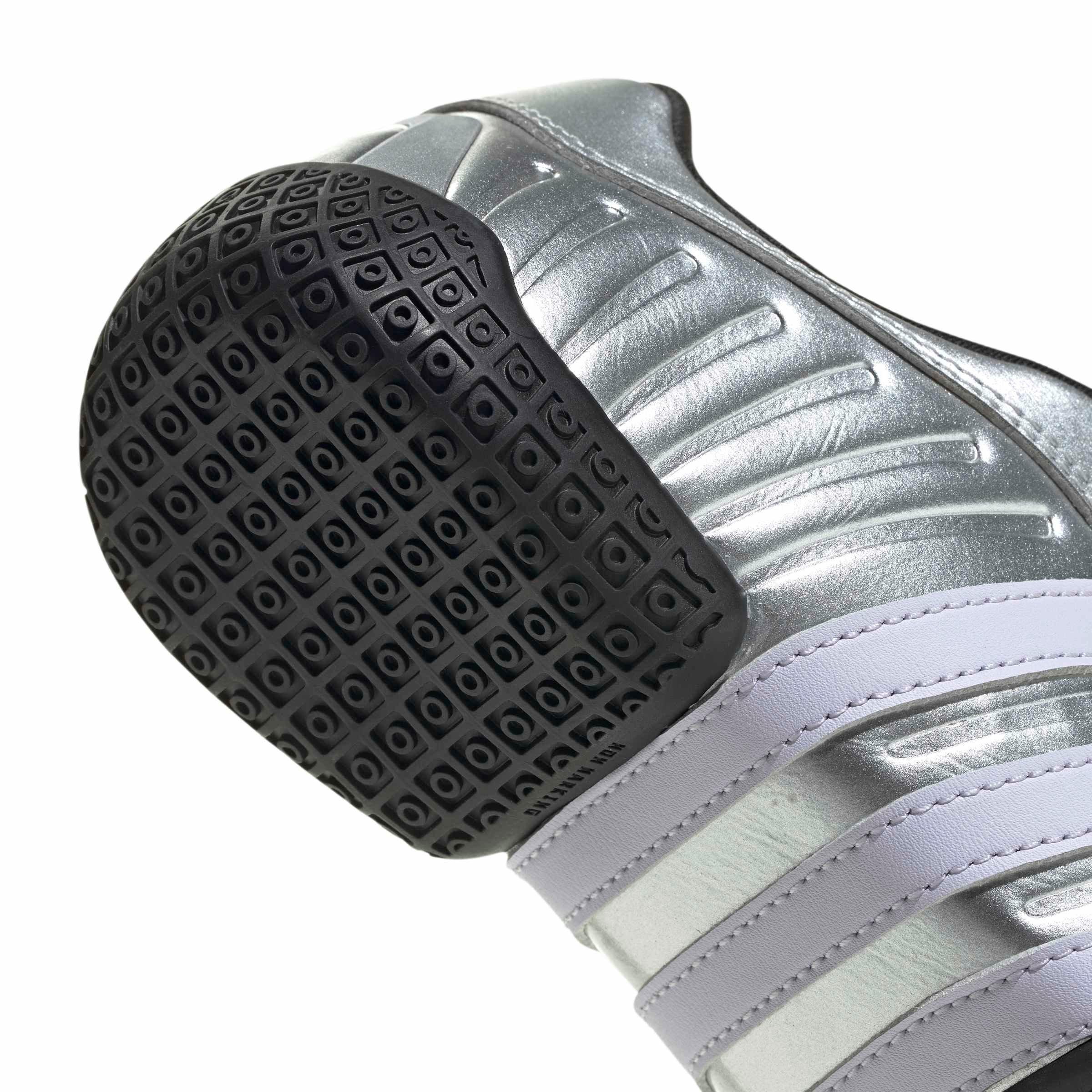 adidas Originals Taekwondo Mei Elite "Silver Metallic/Frozen Purple/Core Black" Women's Shoe - SILVER/PURPLE/BLACK