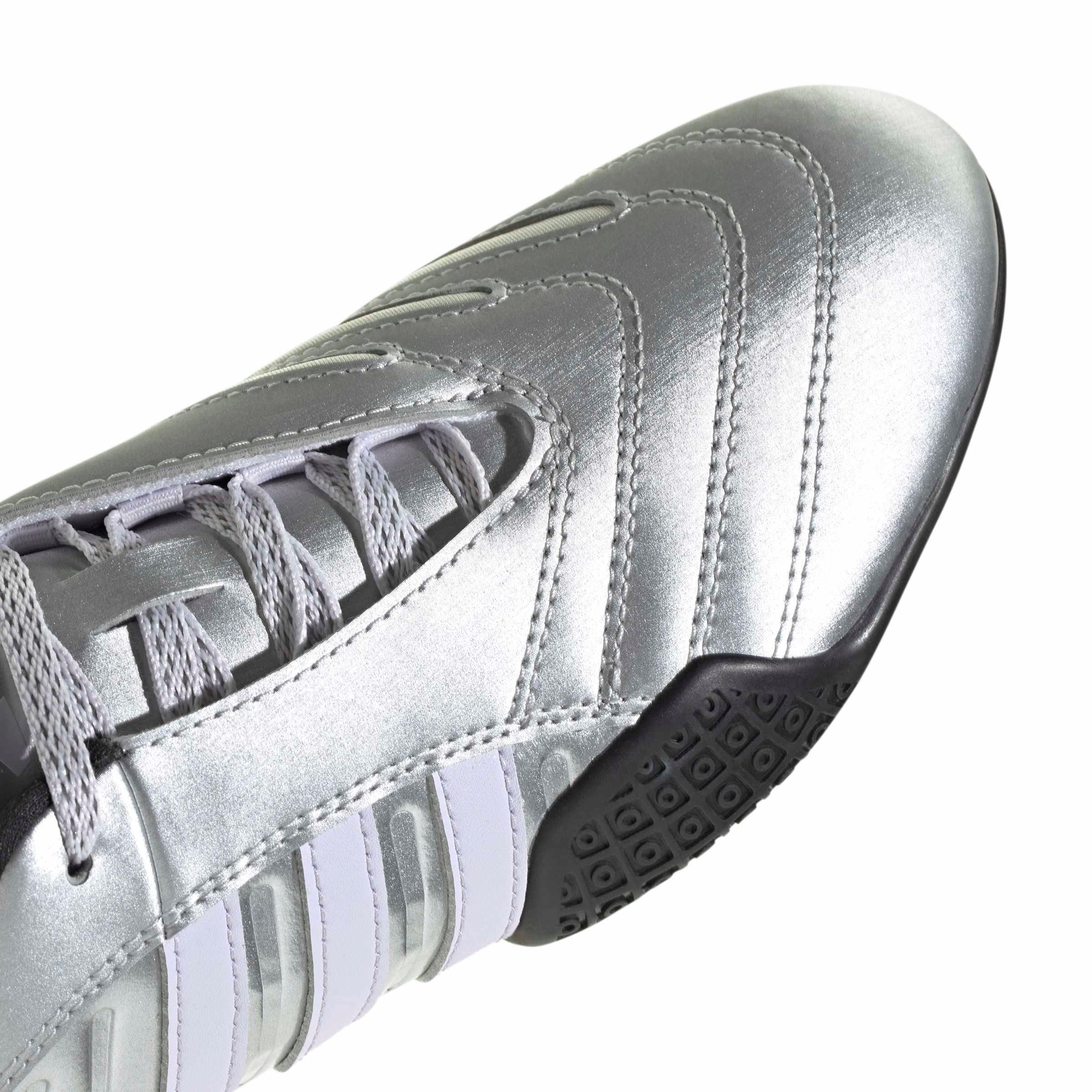 adidas Originals Taekwondo Mei Elite "Silver Metallic/Frozen Purple/Core Black" Women's Shoe - SILVER/PURPLE/BLACK
