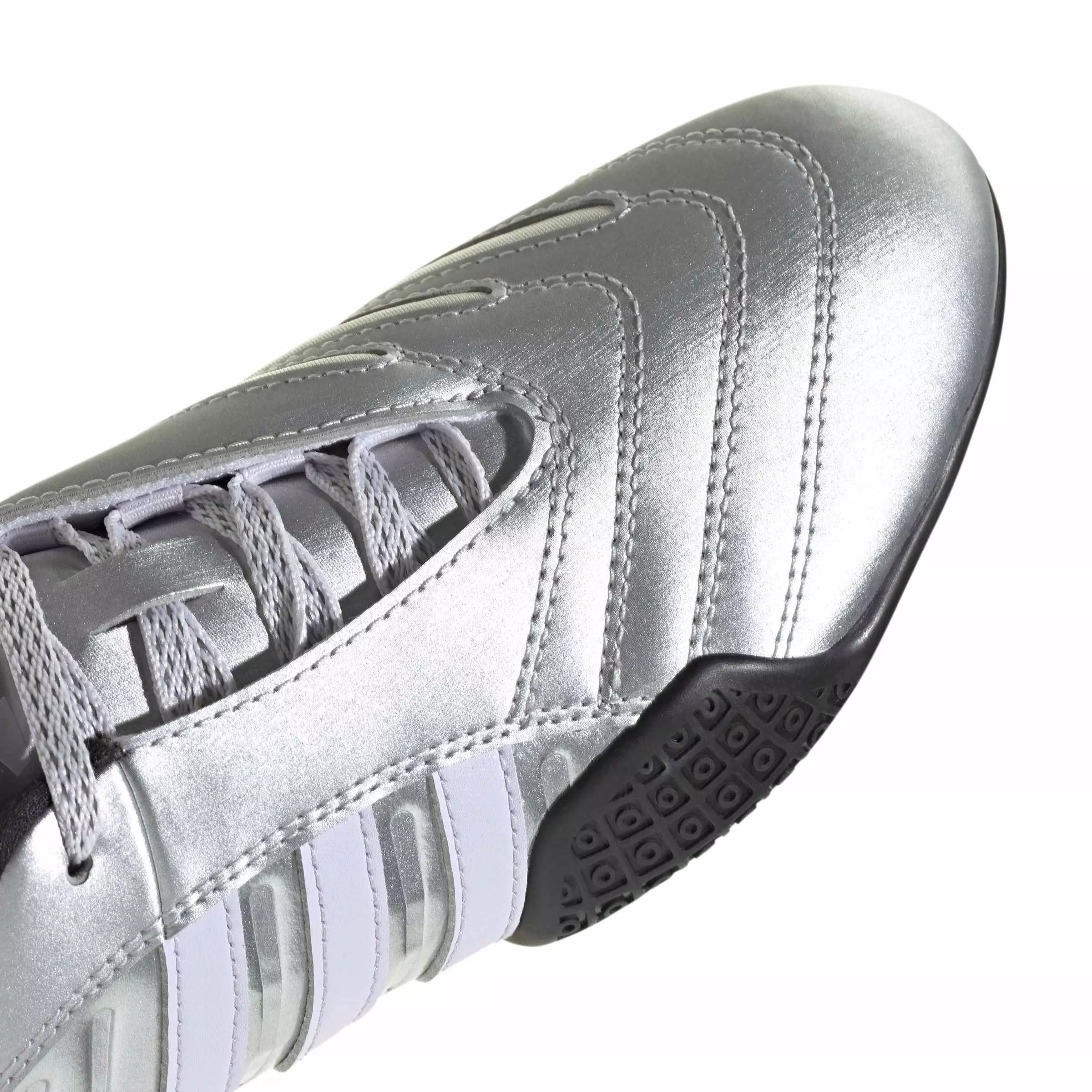 adidas Originals Taekwondo Mei Elite "Silver Metallic/Frozen Purple/Core Black" Women's Shoe - SILVER/PURPLE/BLACK