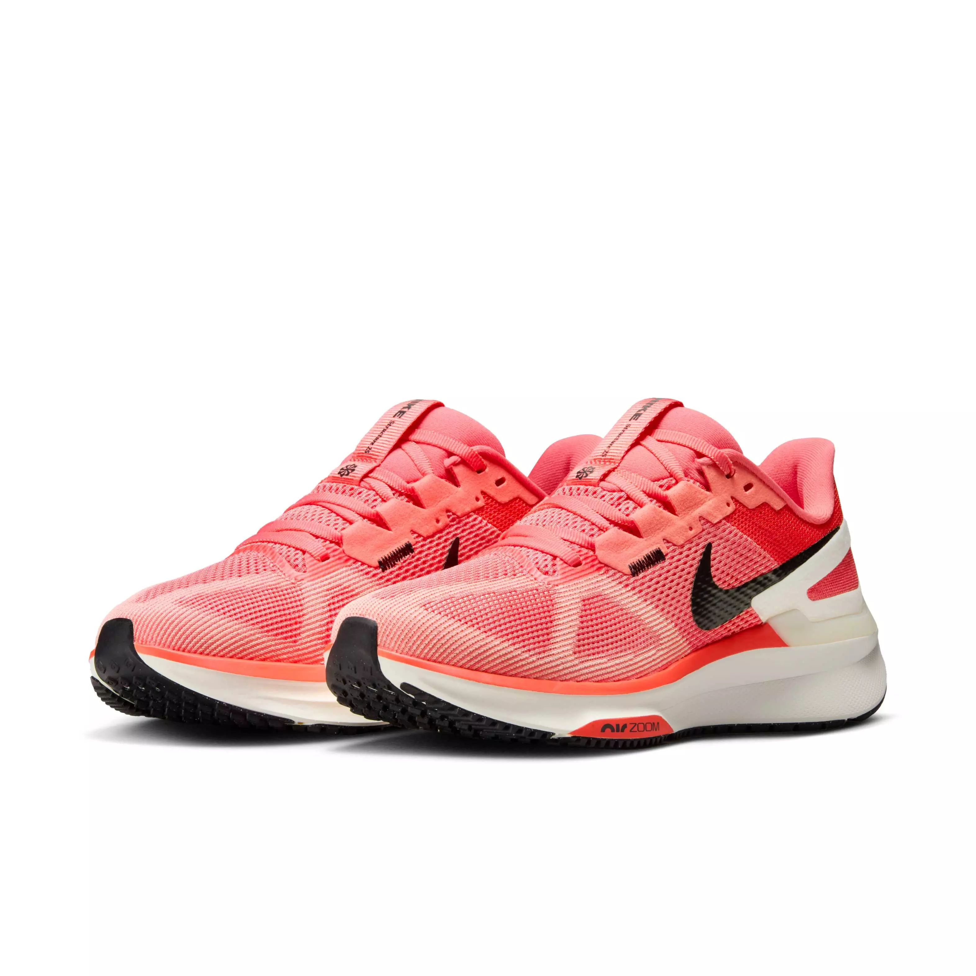 Nike Structure 25 "Magic Ember/Sail/Apricot Agate/White" Women's Running Shoe - EMBER/SAIL/APRICOT/WHITE