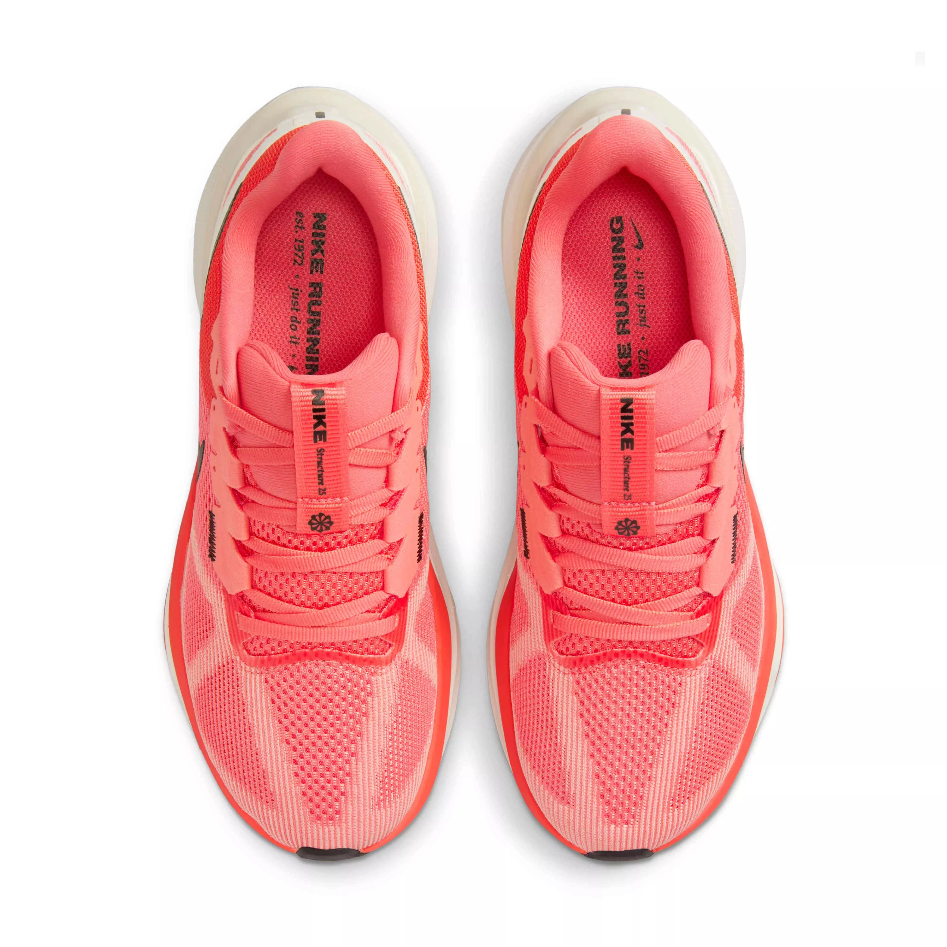 Nike Structure 25 "Magic Ember/Sail/Apricot Agate/White" Women's Running Shoe - EMBER/SAIL/APRICOT/WHITE