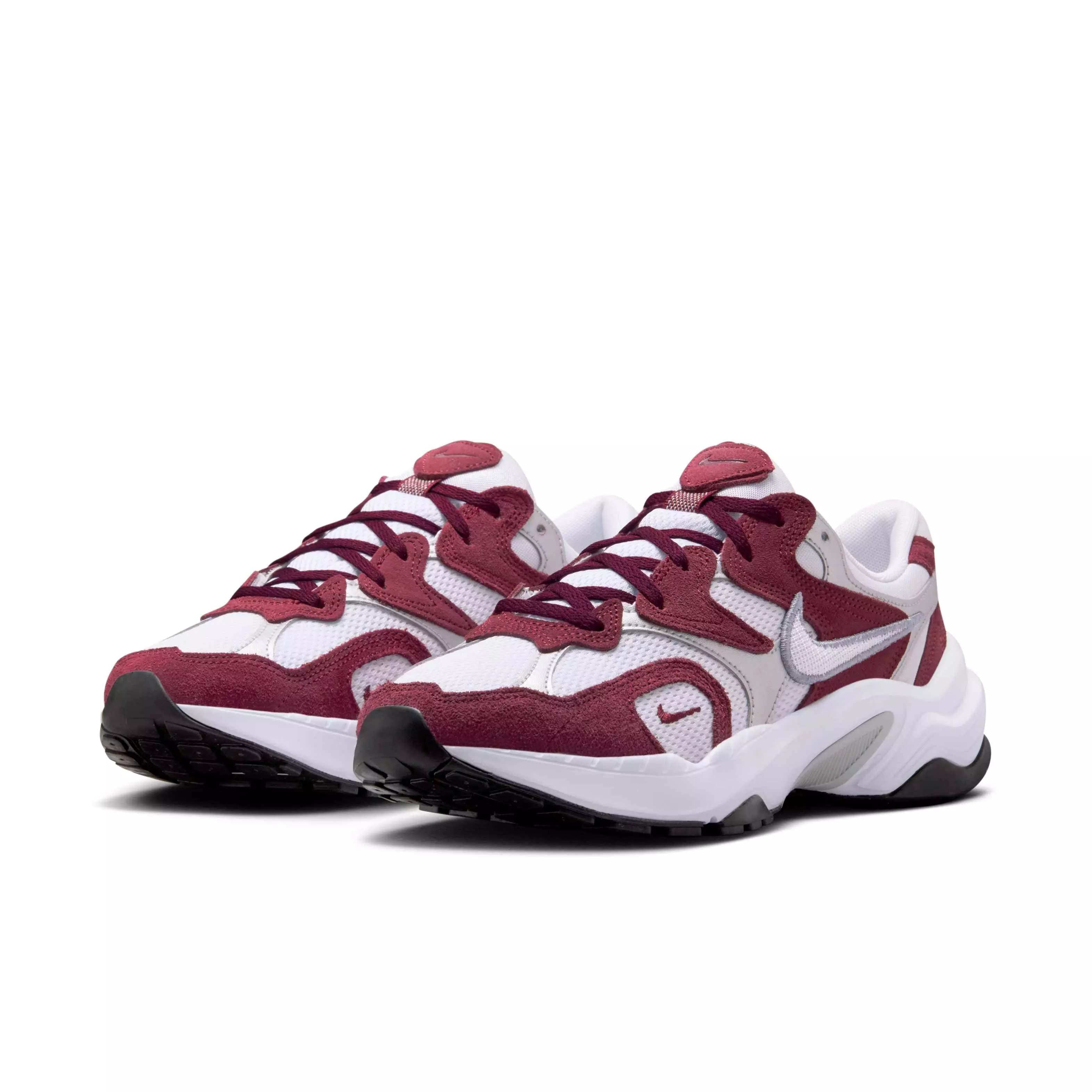 Nike AL8 "Dark Team Red/Cool Grey/Metallic Silver/White" Women's Shoe - DK RED/GREY/SILVER/WHITE