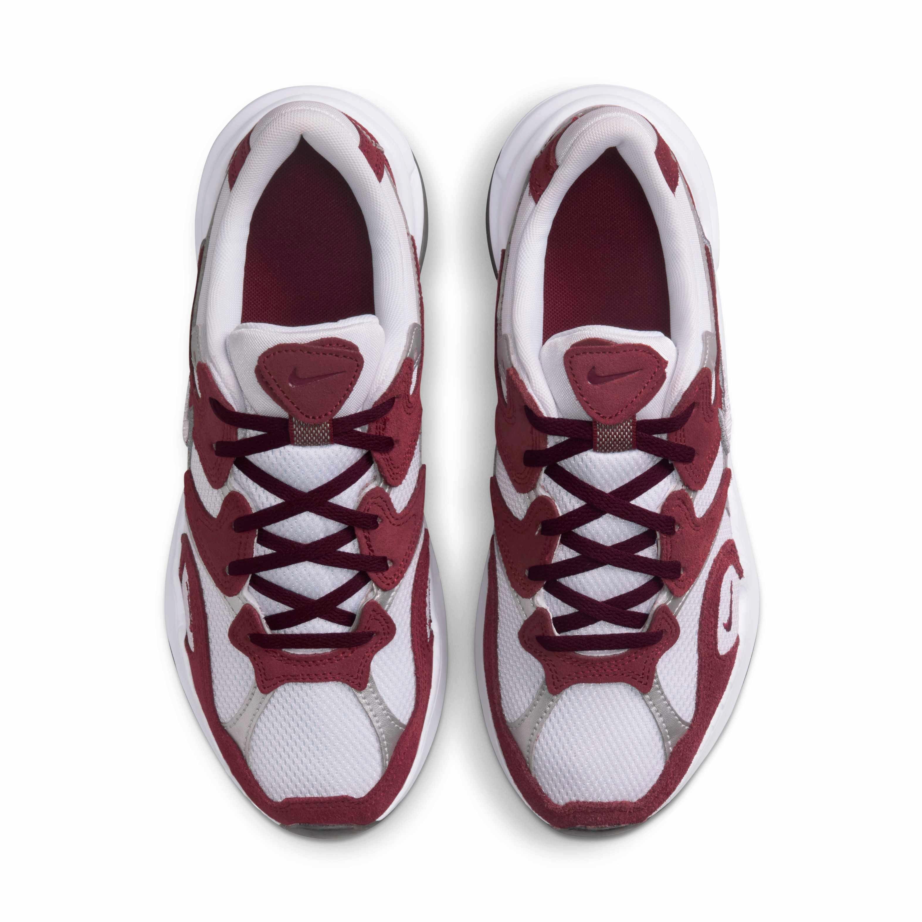 Nike AL8 "Dark Team Red/Cool Grey/Metallic Silver/White" Women's Shoe - DK RED/GREY/SILVER/WHITE Thumbnail View 4