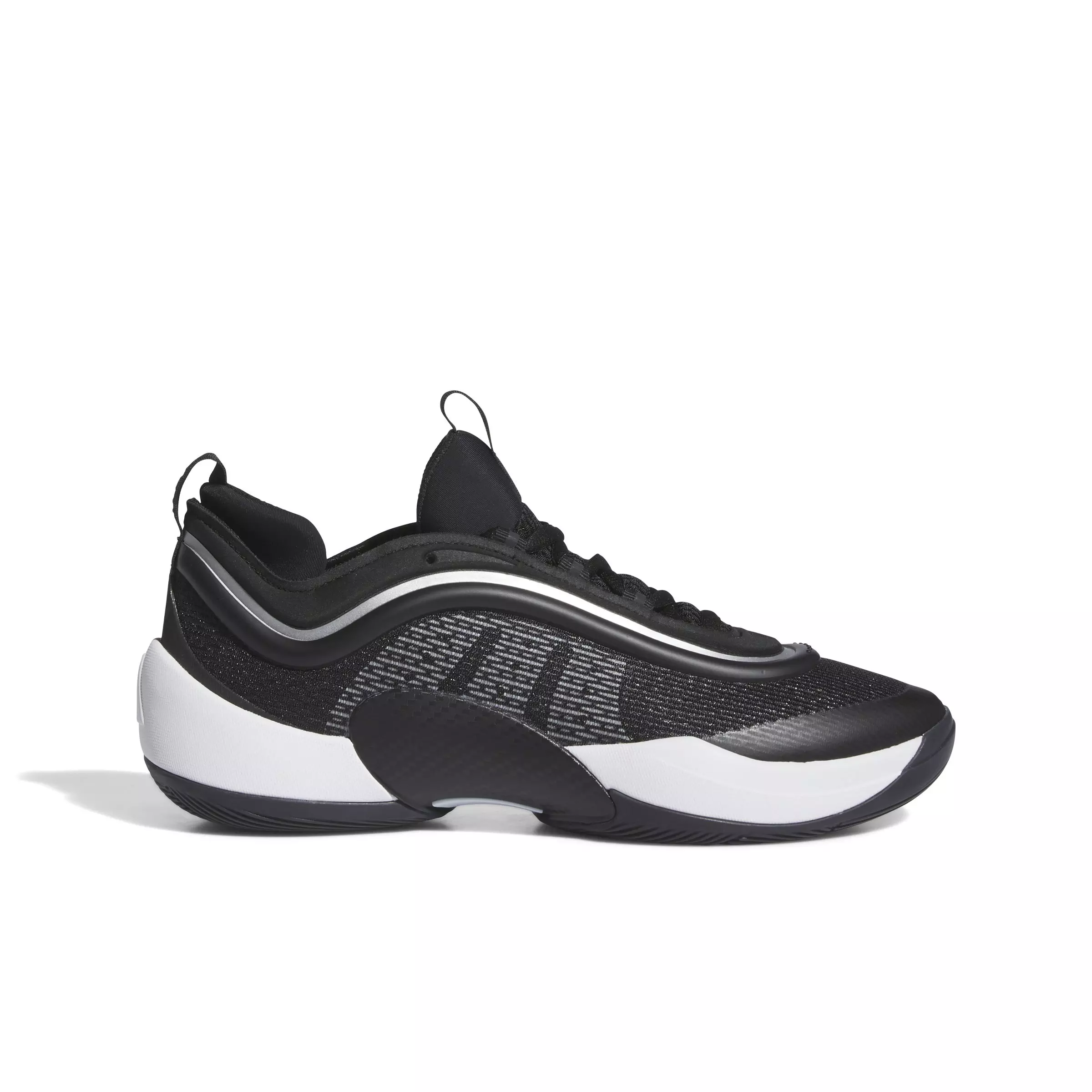 adidas D.O.N. Issue 6 Team "Core Black/Ftwr White/Matte Silver" Unisex Basketball Shoe - BLACK/WHITE/SILVER