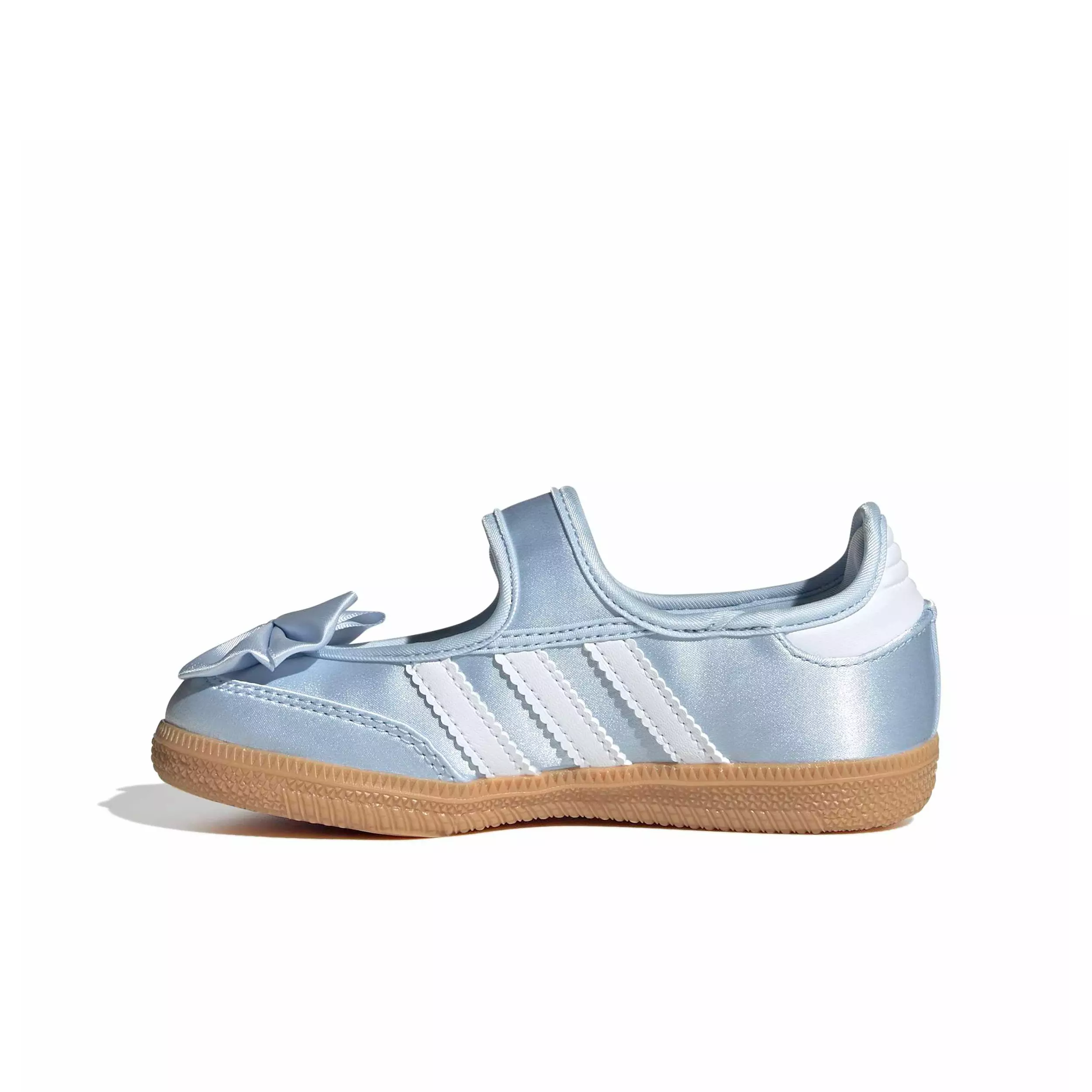 adidas Originals Disney Samba Jane "Crystal Sky/Ftwr White/Gum 3" Preschool Girls' Shoe - SKY/WHITE/GUM