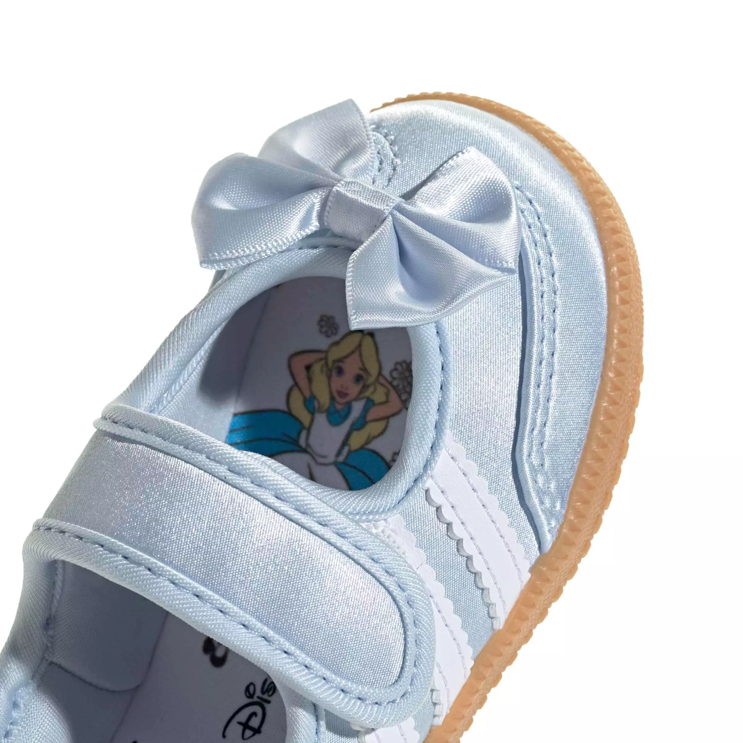 adidas Originals Disney Samba Jane "Crystal Sky/Ftwr White/Gum 3" Infant Girls' Shoe - SKY/WHITE/GUM