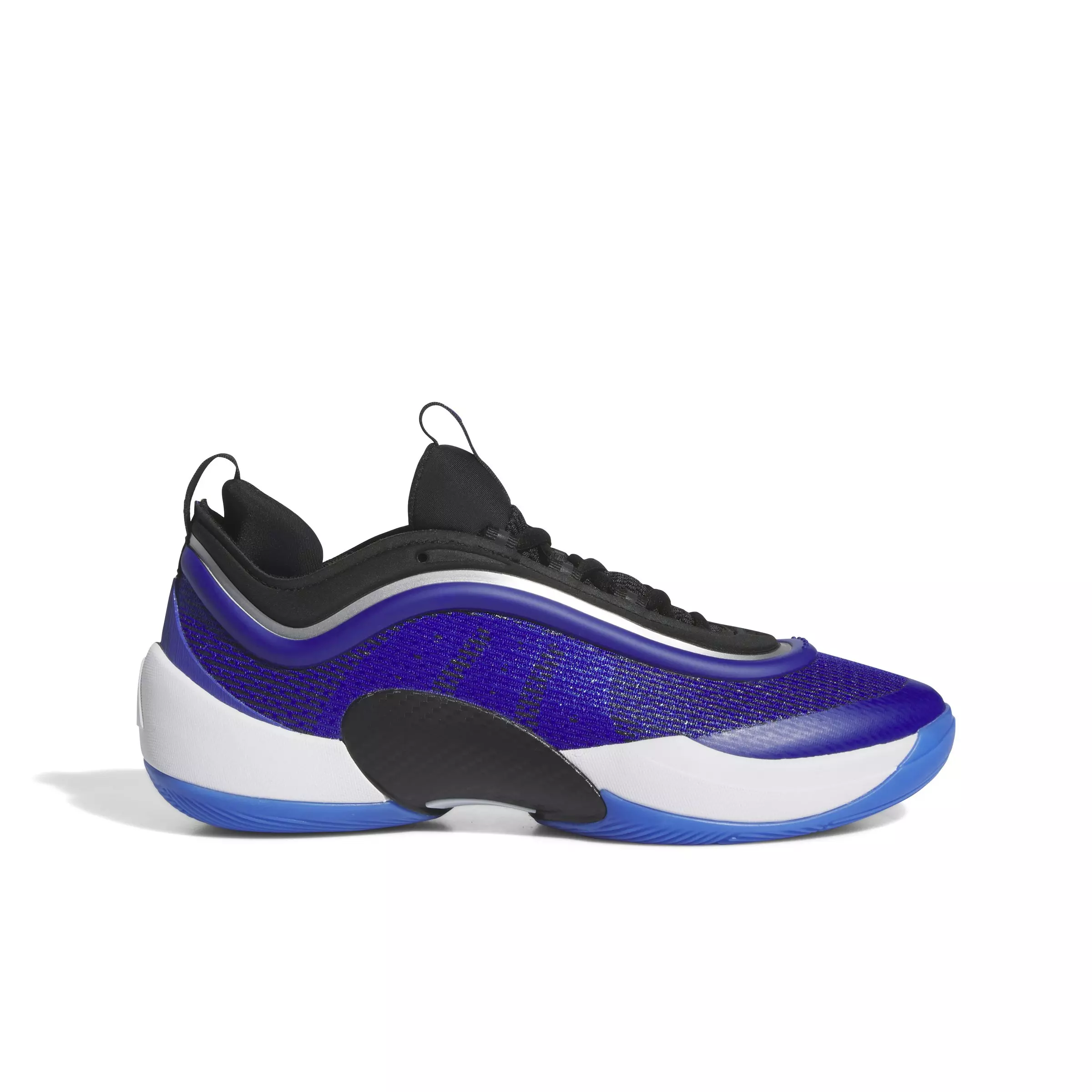 adidas D.O.N. Issue 6 Team "Lucid Blue/Core Black/Ftwr White" Unisex Basketball Shoe - BLUE/BLACK/WHITE