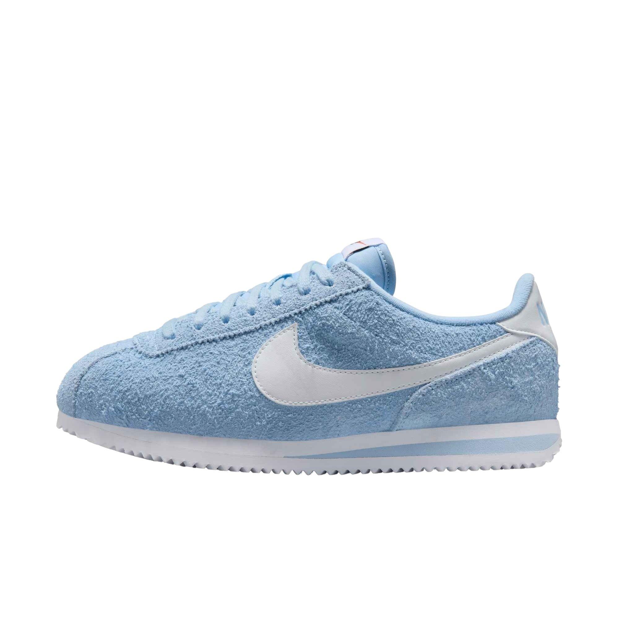 Nike Cortez Vintage Suede "Aluminum/White" Women's Shoe - ALUMINUM/WHITE Thumbnail View 2