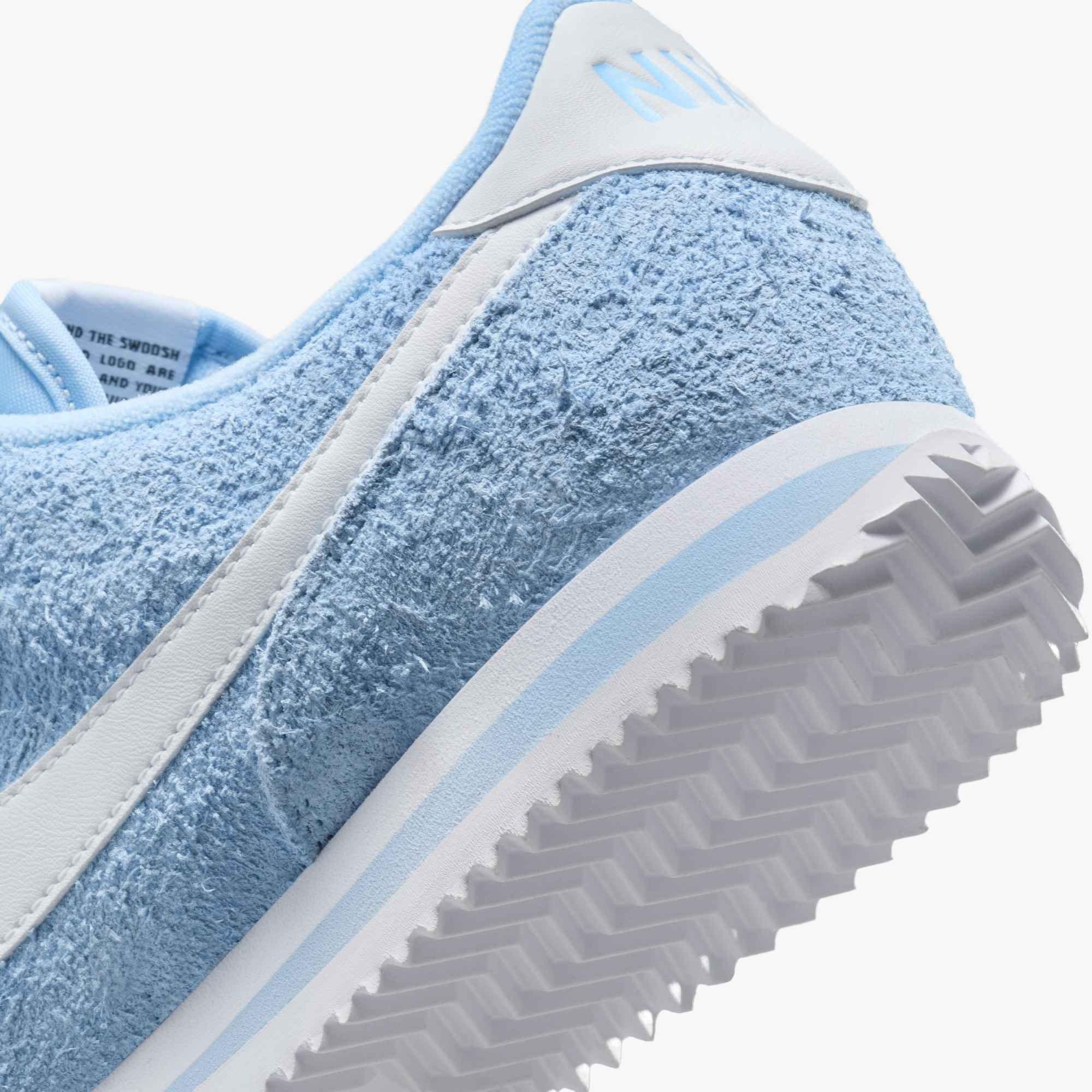 Nike Cortez Vintage Suede "Aluminum/White" Women's Shoe - ALUMINUM/WHITE Thumbnail View 7