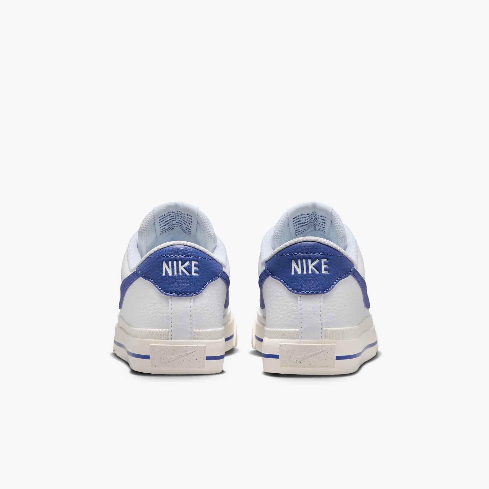 Nike Court Legacy Next Nature "White/Sail/Deep Night" Women's Shoe - WHITE/SAIL/NIGHT Thumbnail View 5