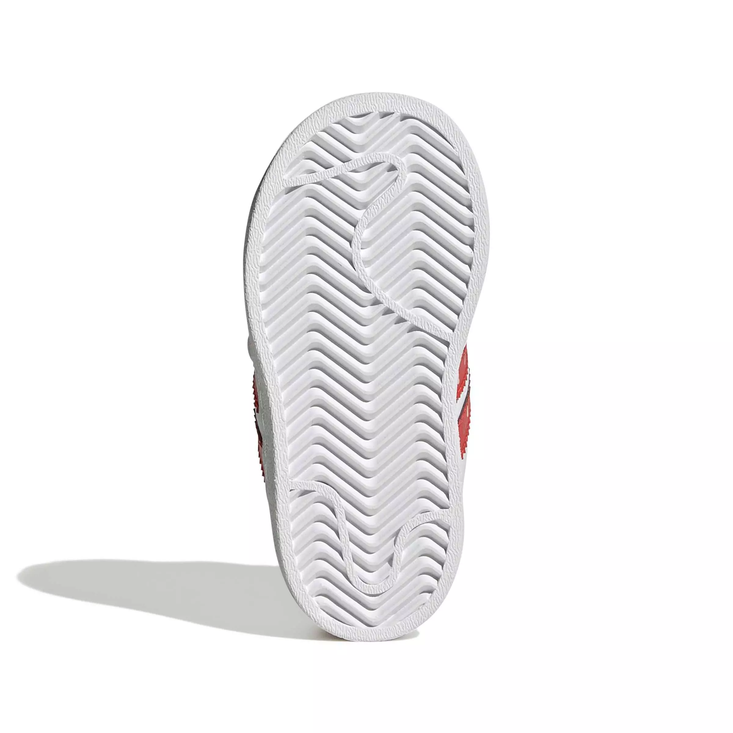 adidas Originals Disney Superstar LL CC "Core Black/Bright Red/Ftwr White" Infant Girls' Shoe - BLACK/RED/WHITE