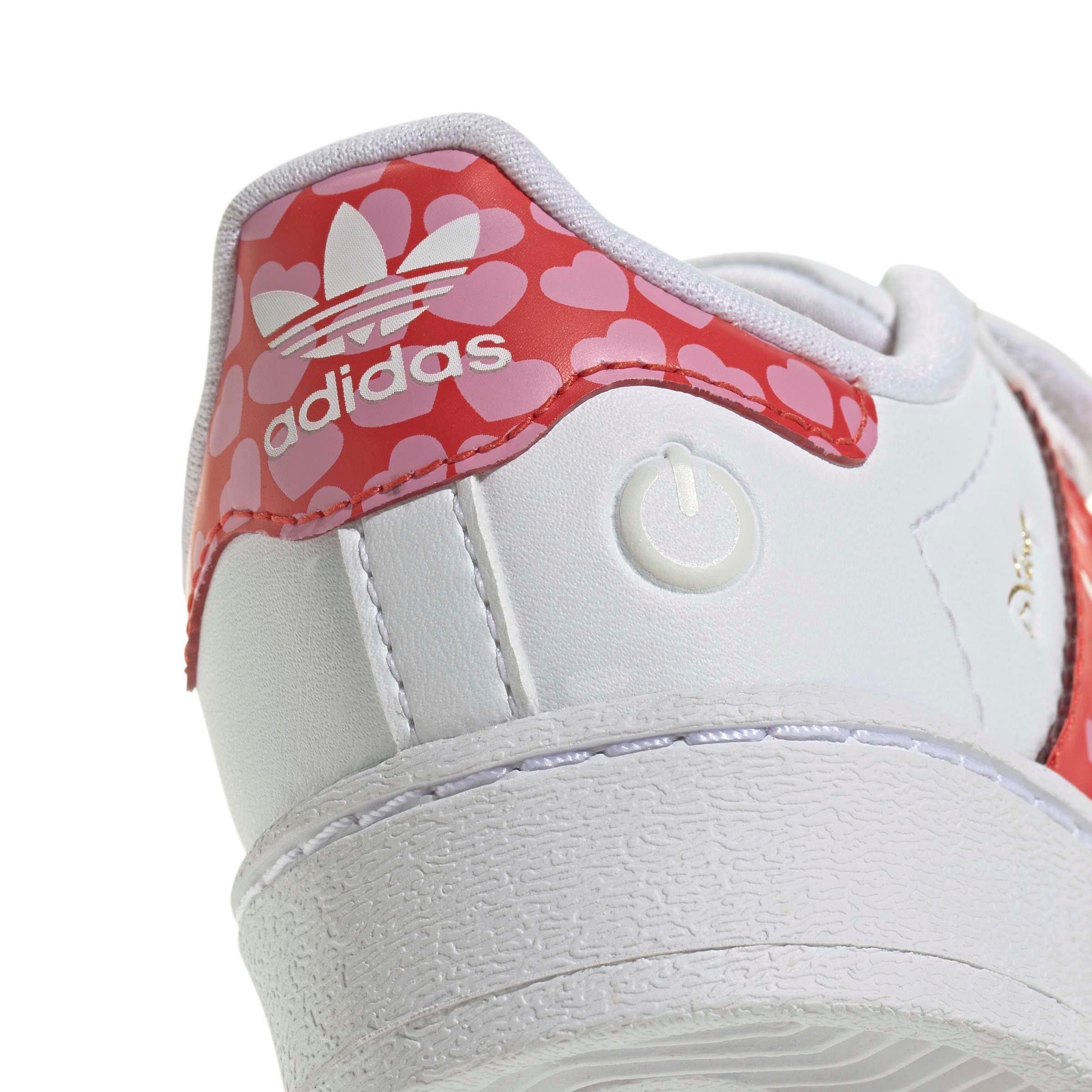 adidas Originals Disney Superstar LL CC Infant Girls' "Core Black/Bright Red/Ftwr White" Shoe