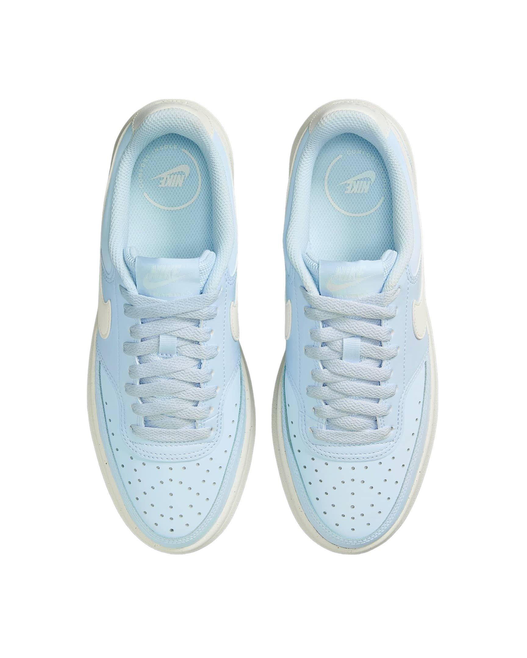 Nike Court Vision Alta "Blue Tint/Sail" Women's Shoe - BLUE TINT/SAIL Thumbnail View 3