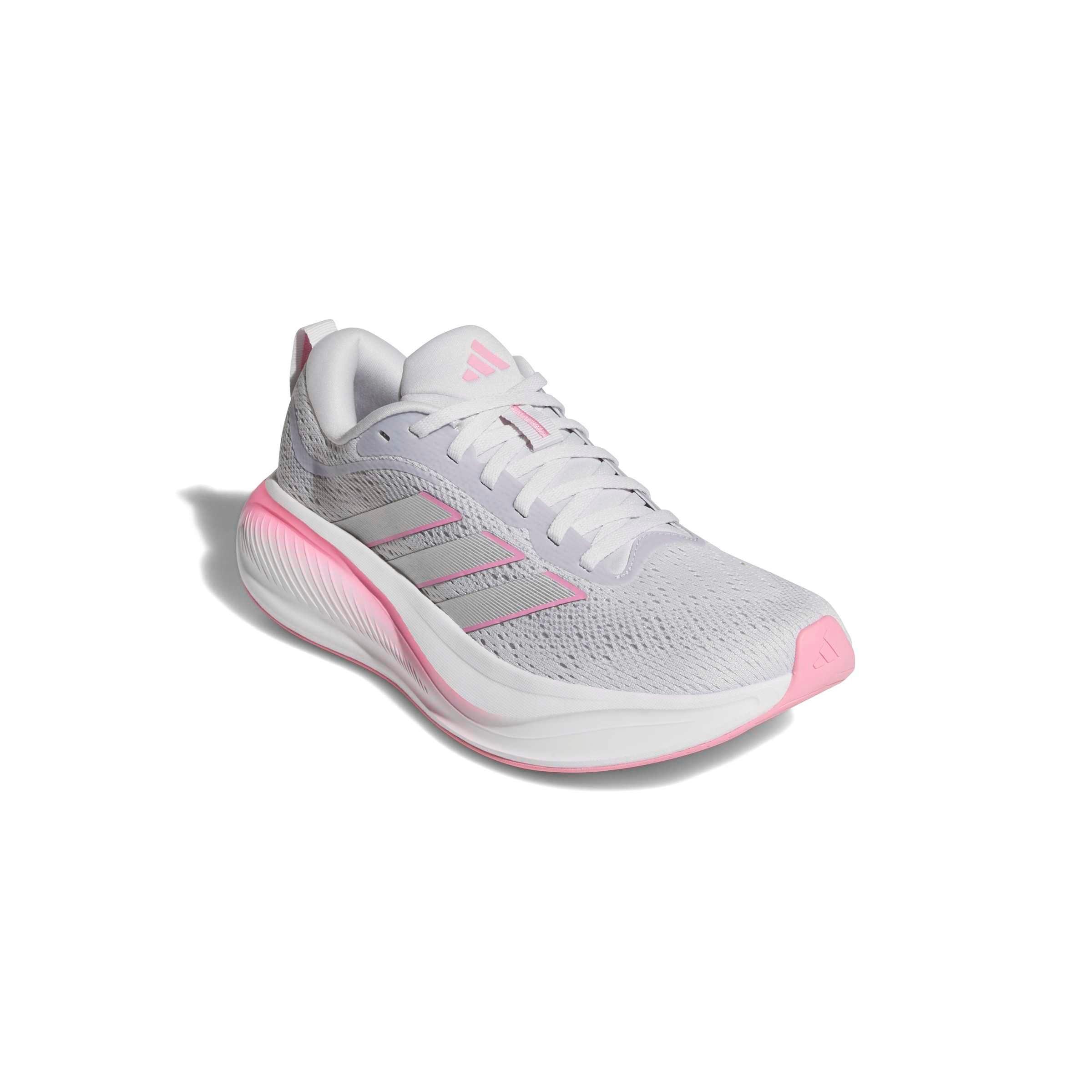 adidas Response Pace "Dash Grey/Silver Metallic/Bliss Pink" Women's Running Shoe - GREY/SILVER/PINK