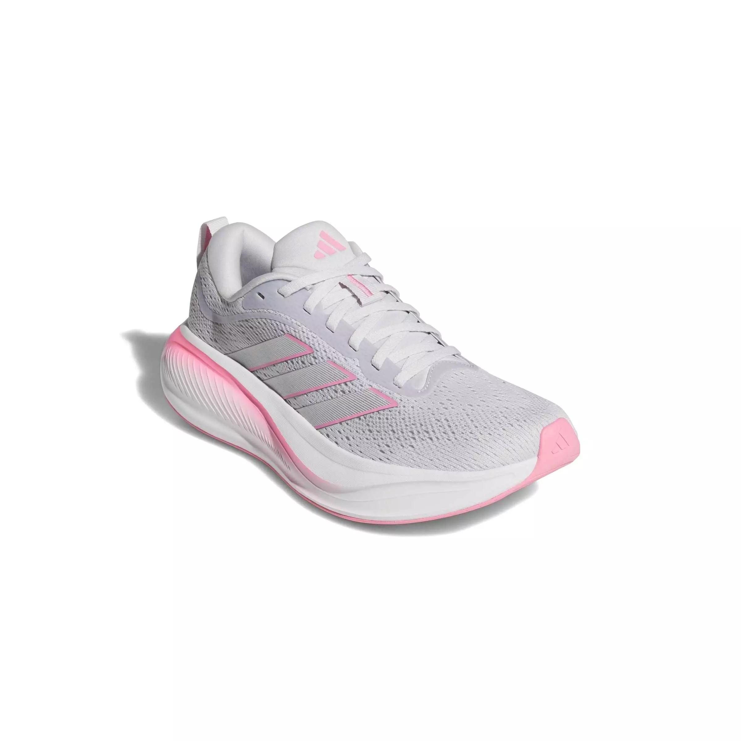 adidas Response Pace "Dash Grey/Silver Metallic/Bliss Pink" Women's Running Shoe - GREY/SILVER/PINK