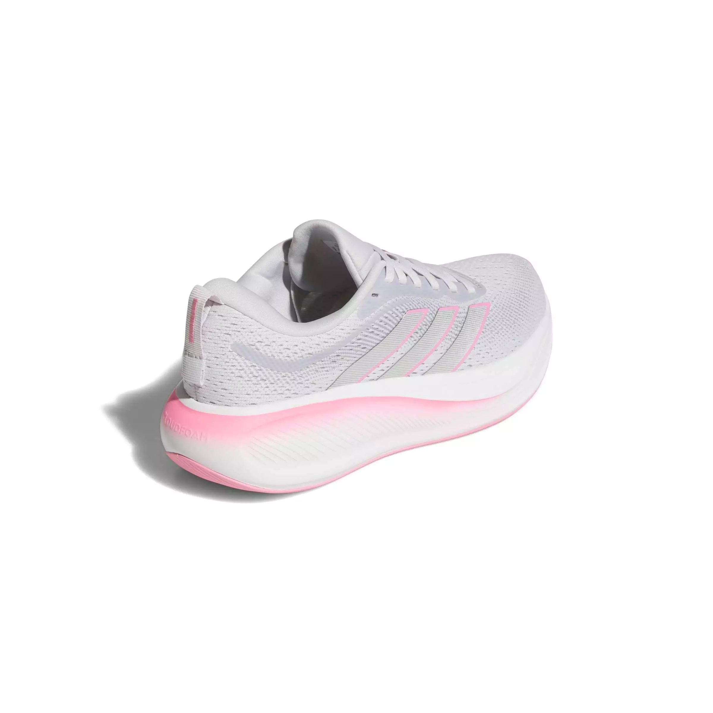 adidas Response Pace "Dash Grey/Silver Metallic/Bliss Pink" Women's Running Shoe - GREY/SILVER/PINK