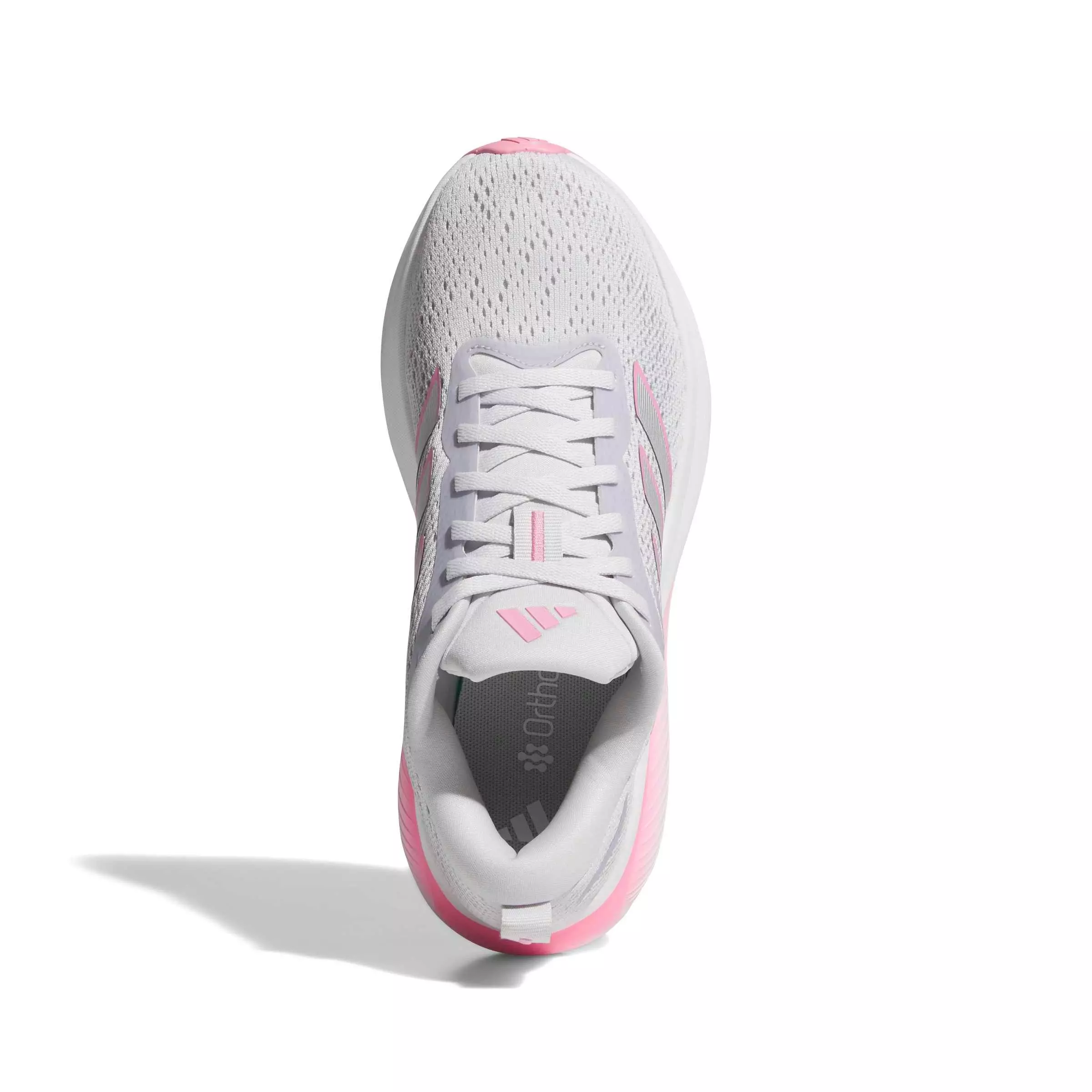 adidas Response Pace "Dash Grey/Silver Metallic/Bliss Pink" Women's Running Shoe - GREY/SILVER/PINK