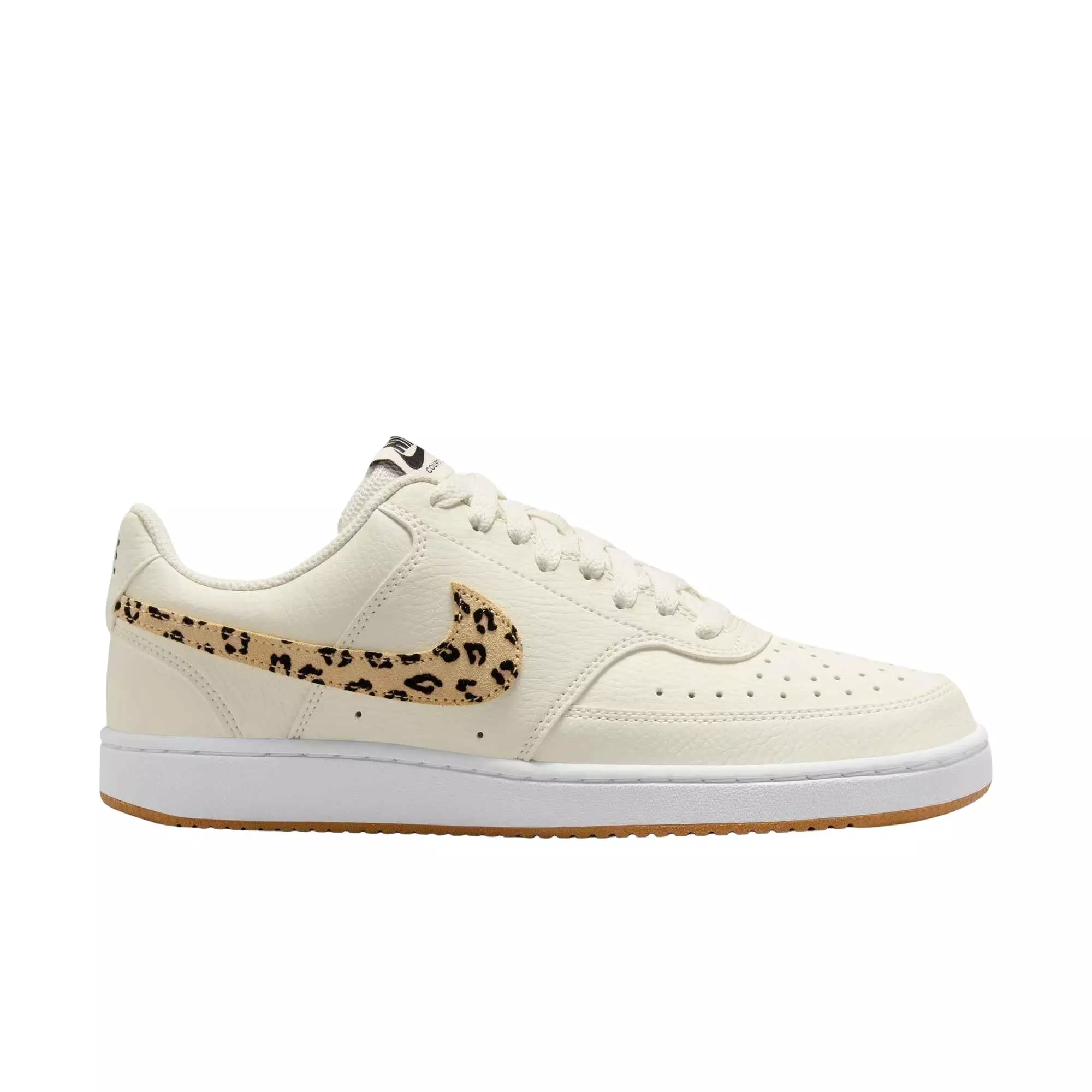 Nike Court Vision "Sail/Black/White/Flax" Women's Shoe - SAIL/BLACK/WHITE/FLAX
