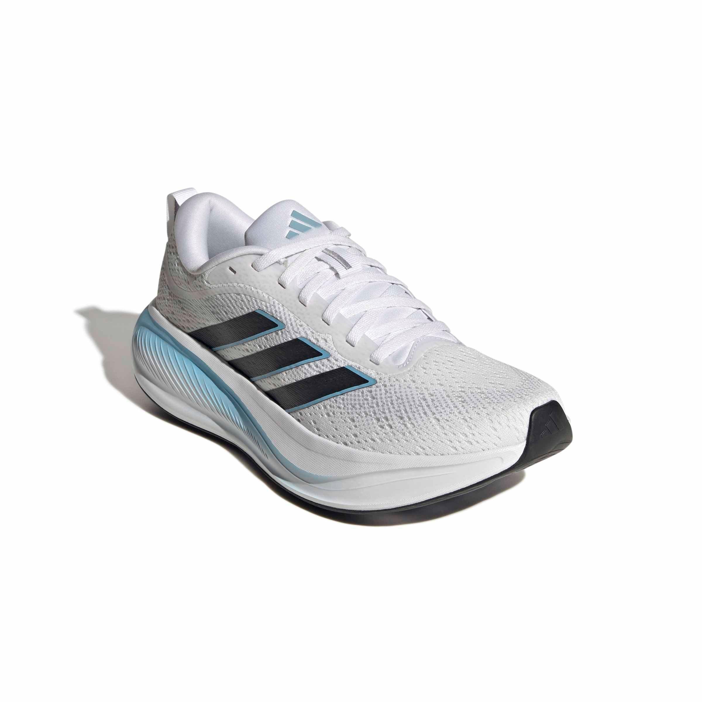 adidas Response Pace "Ftwr White/Core Black/Clear Blue" Women's Running Shoe - WHITE/BLACK/BLUE