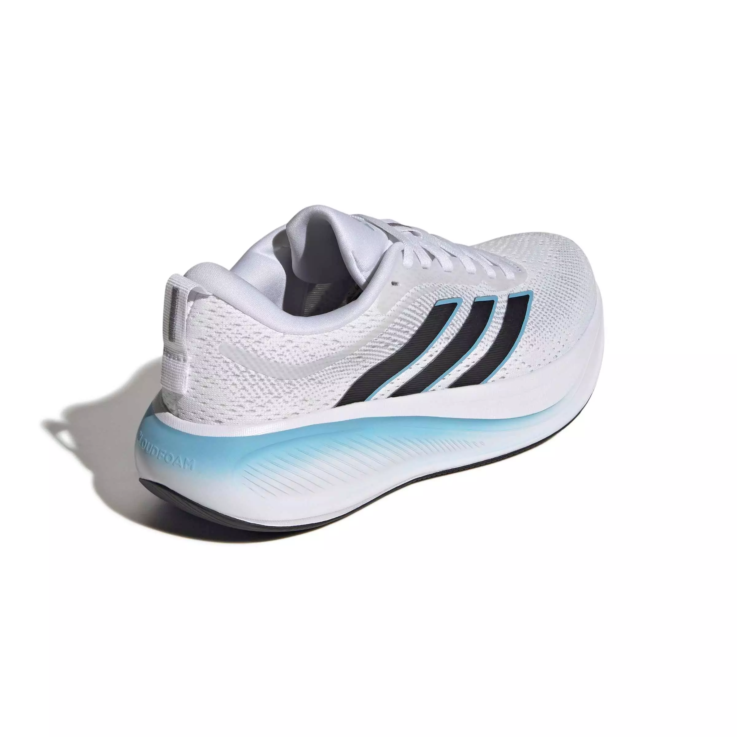 adidas Response Pace "Ftwr White/Core Black/Clear Blue" Women's Running Shoe - WHITE/BLACK/BLUE