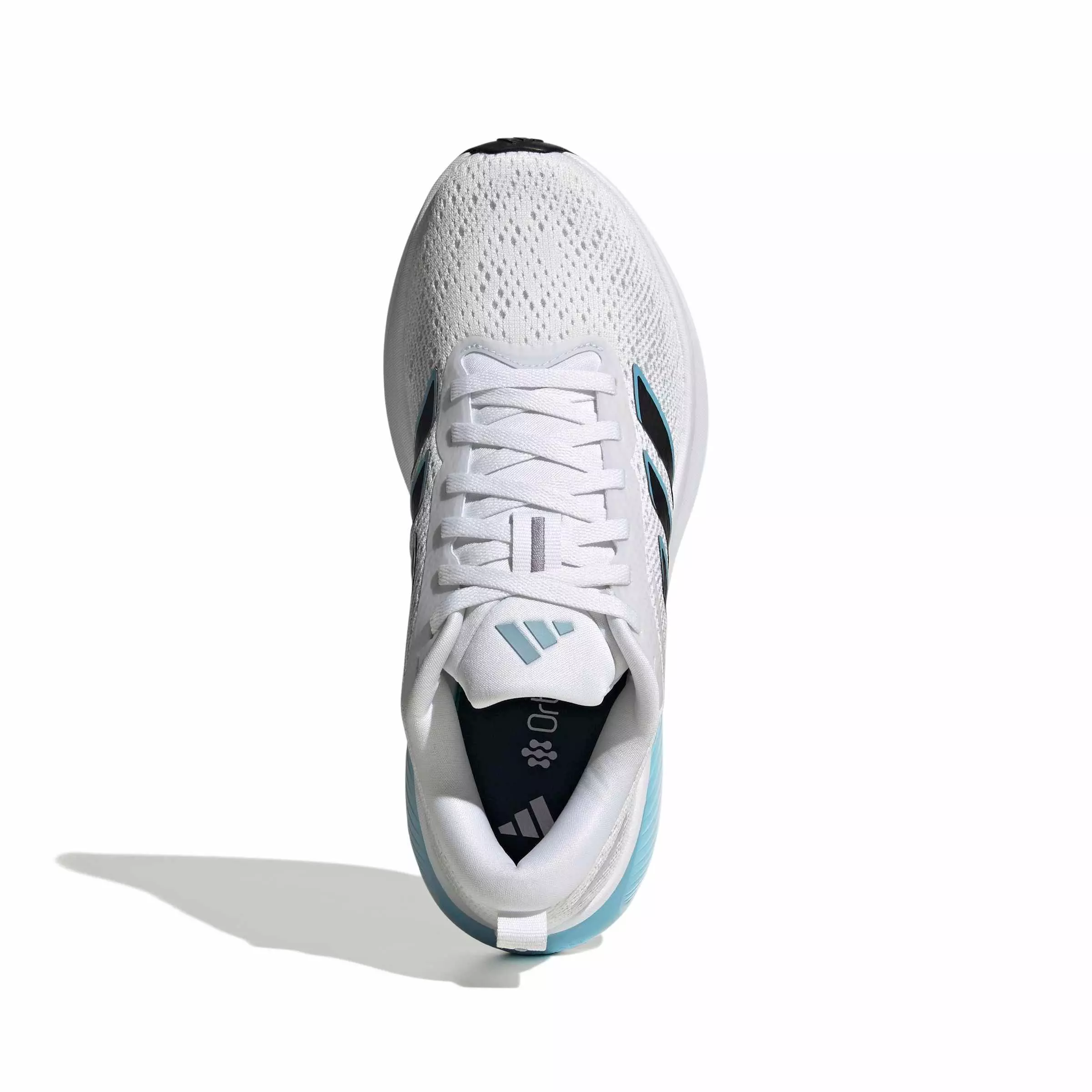 adidas Response Pace "Ftwr White/Core Black/Clear Blue" Women's Running Shoe - WHITE/BLACK/BLUE