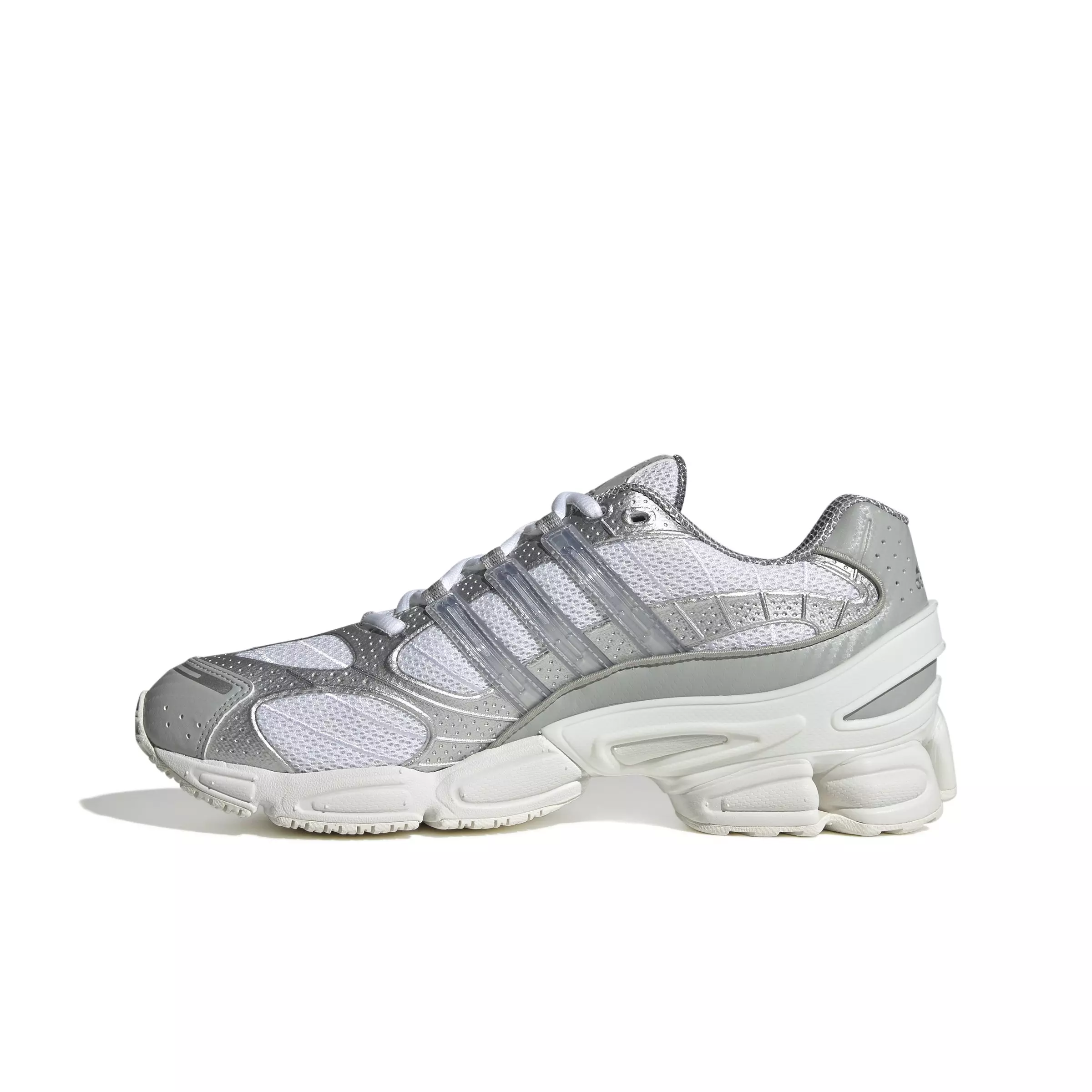 adidas Originals Ozweego Pro "Ftwr White/Silver Metallic/Core White" Unisex Shoe - WHITE/SILVER/WHITE