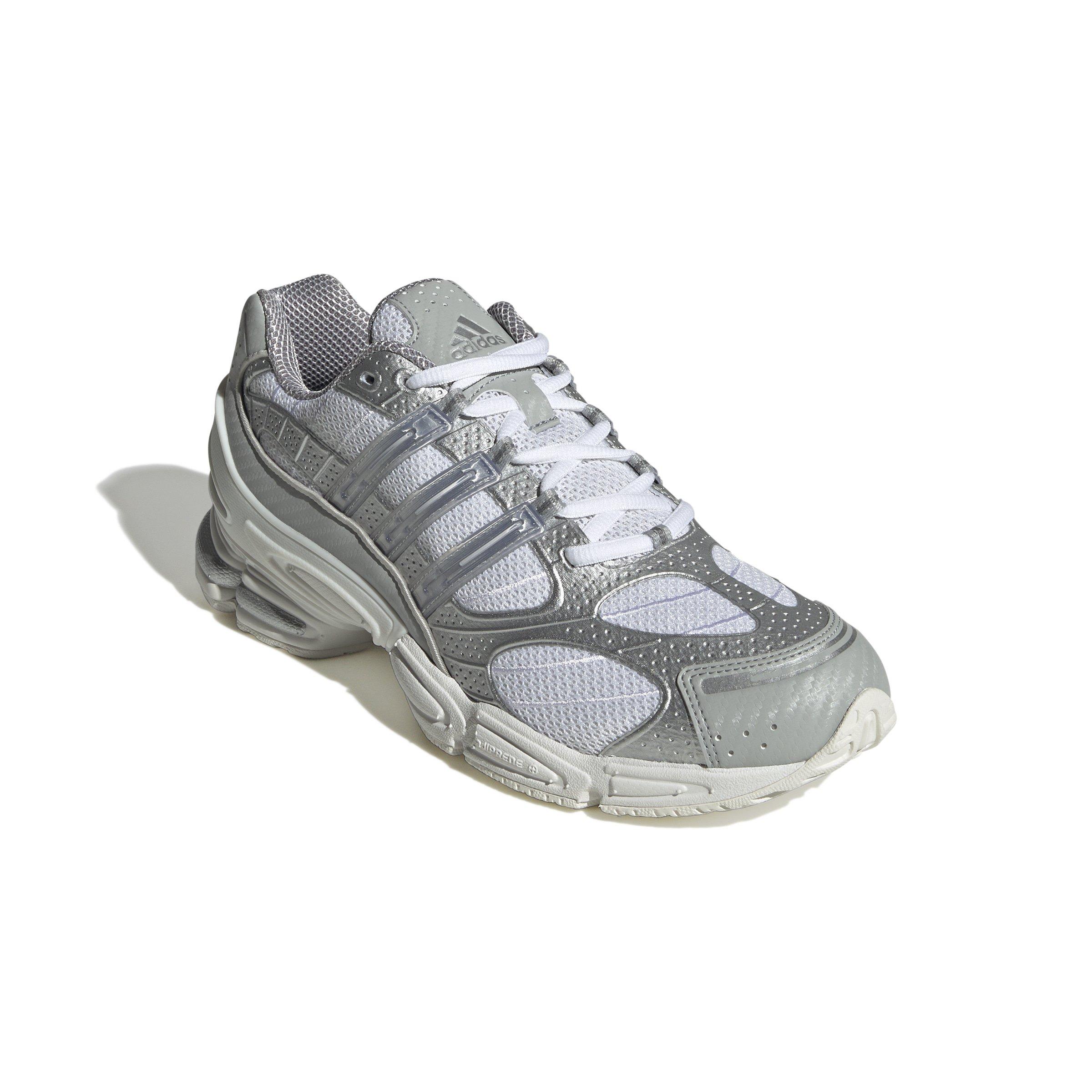 adidas Originals Ozweego Pro "Ftwr White/Silver Metallic/Core White" Unisex Shoe - WHITE/SILVER/WHITE Thumbnail View 3