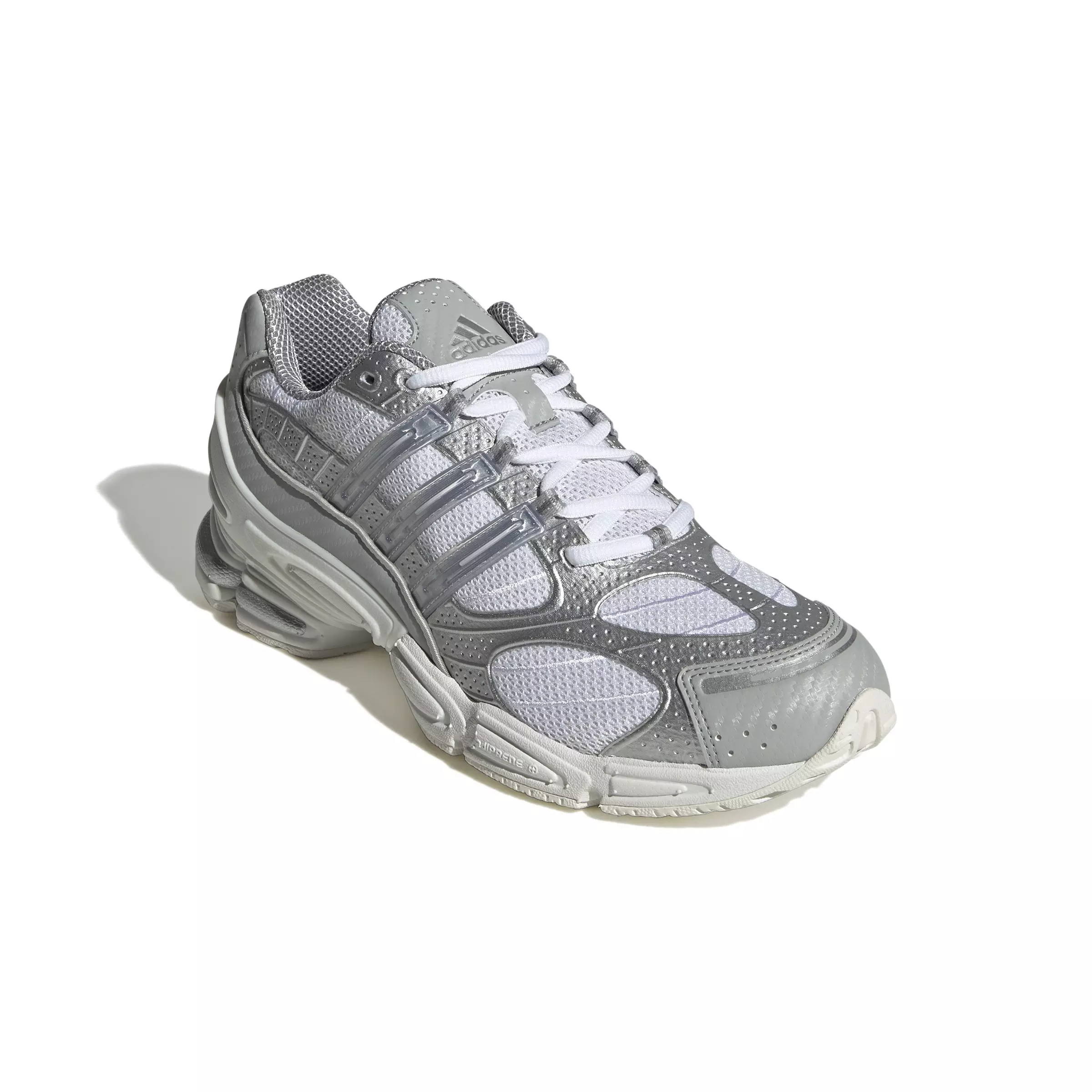 adidas Originals Ozweego Pro "Ftwr White/Silver Metallic/Core White" Unisex Shoe - WHITE/SILVER/WHITE
